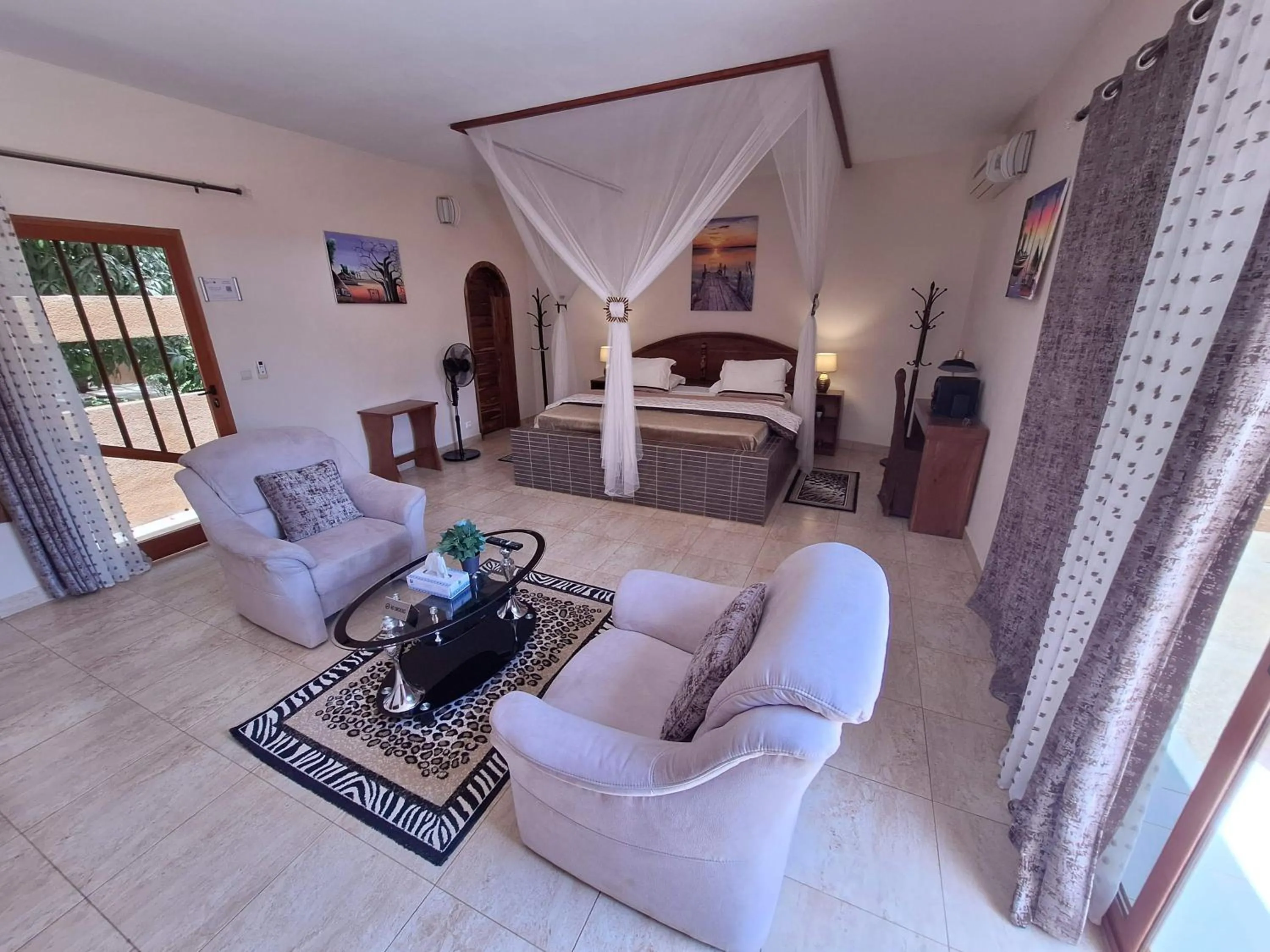 Bed in Hôtel La Belle Etoile & SPA