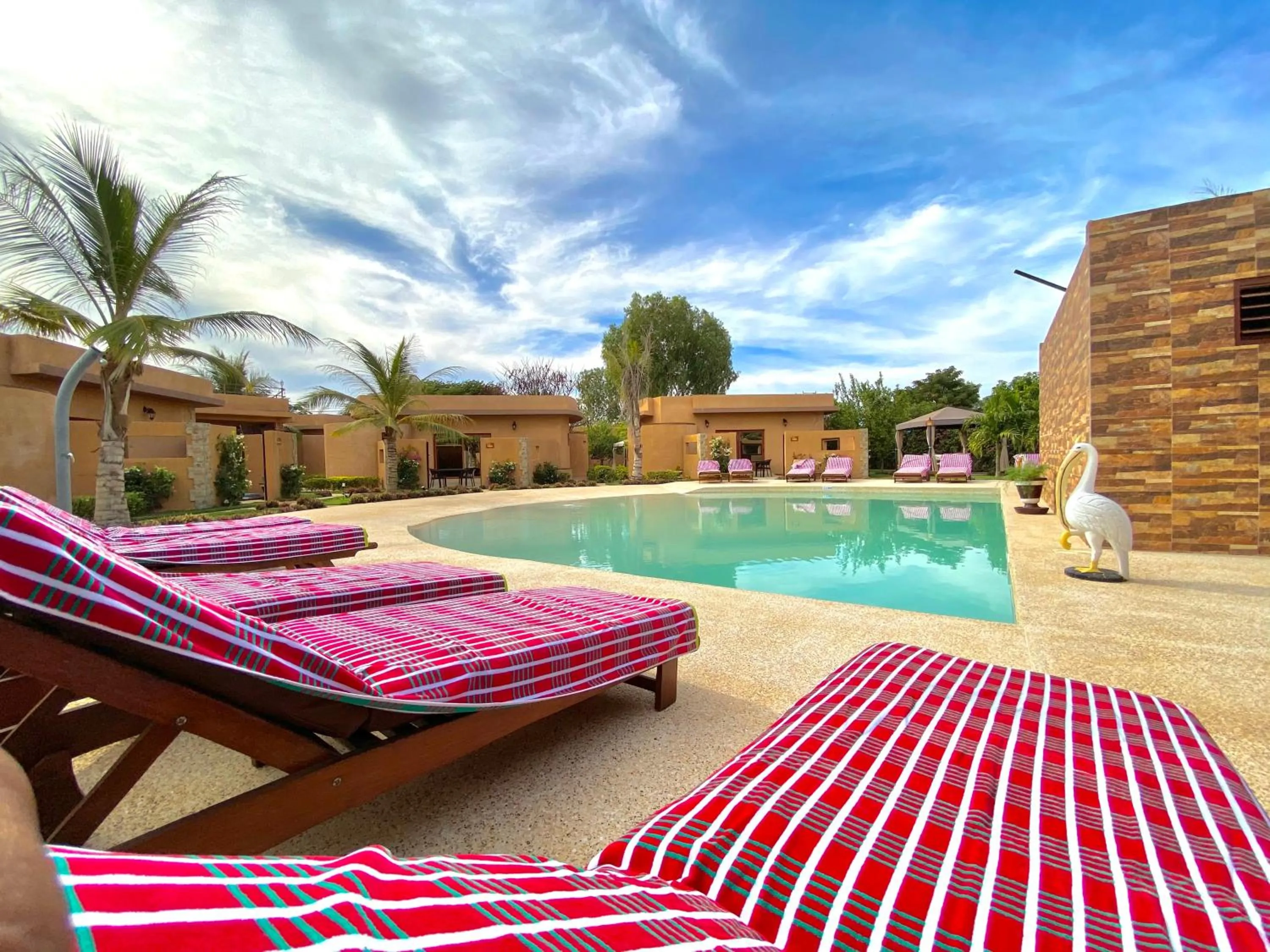 Swimming pool in Hôtel La Belle Etoile & SPA