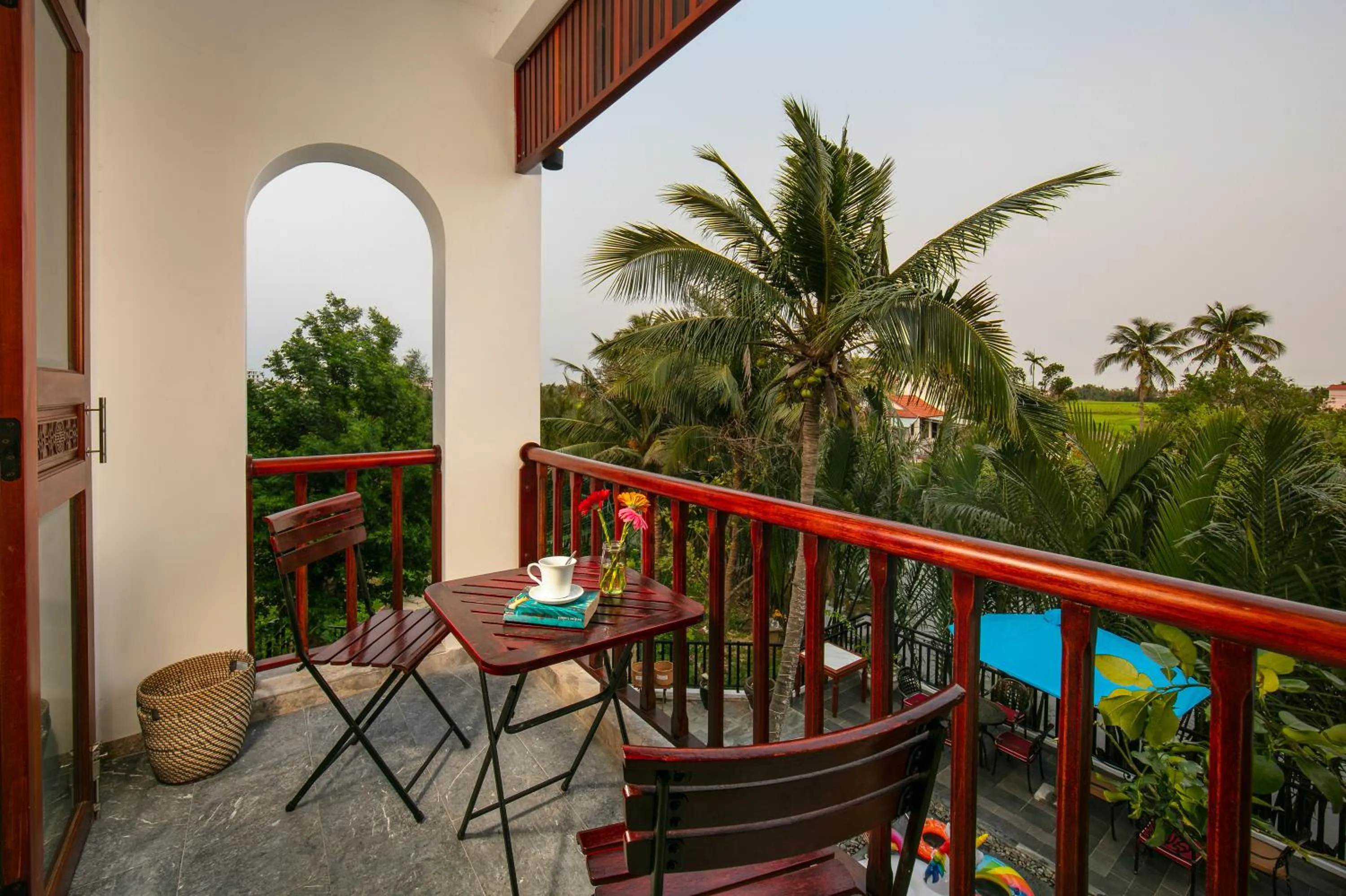 Balcony/Terrace in Hoi An Riverside Villas & Apartments