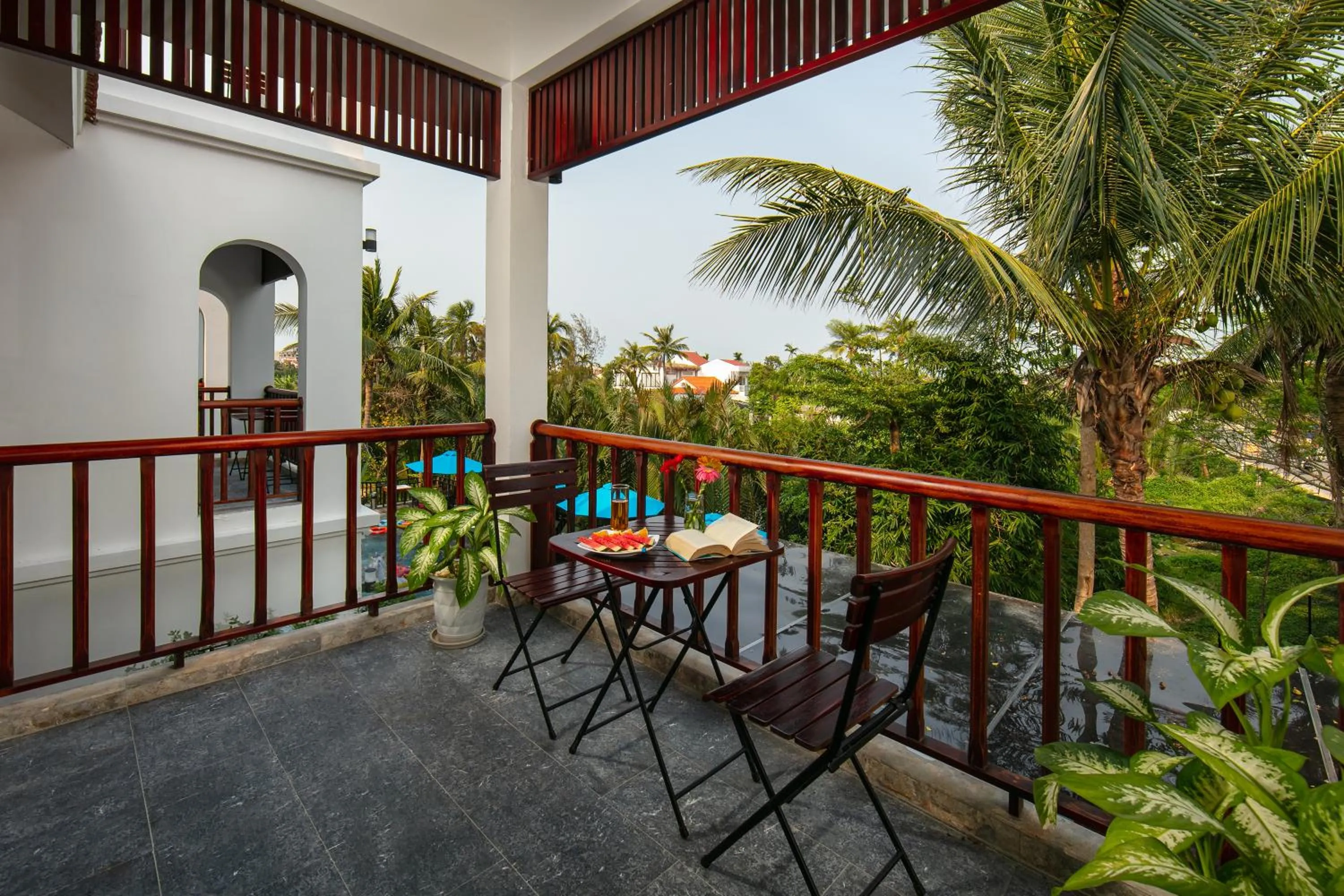 Balcony/Terrace in Hoi An Riverside Villas & Apartments