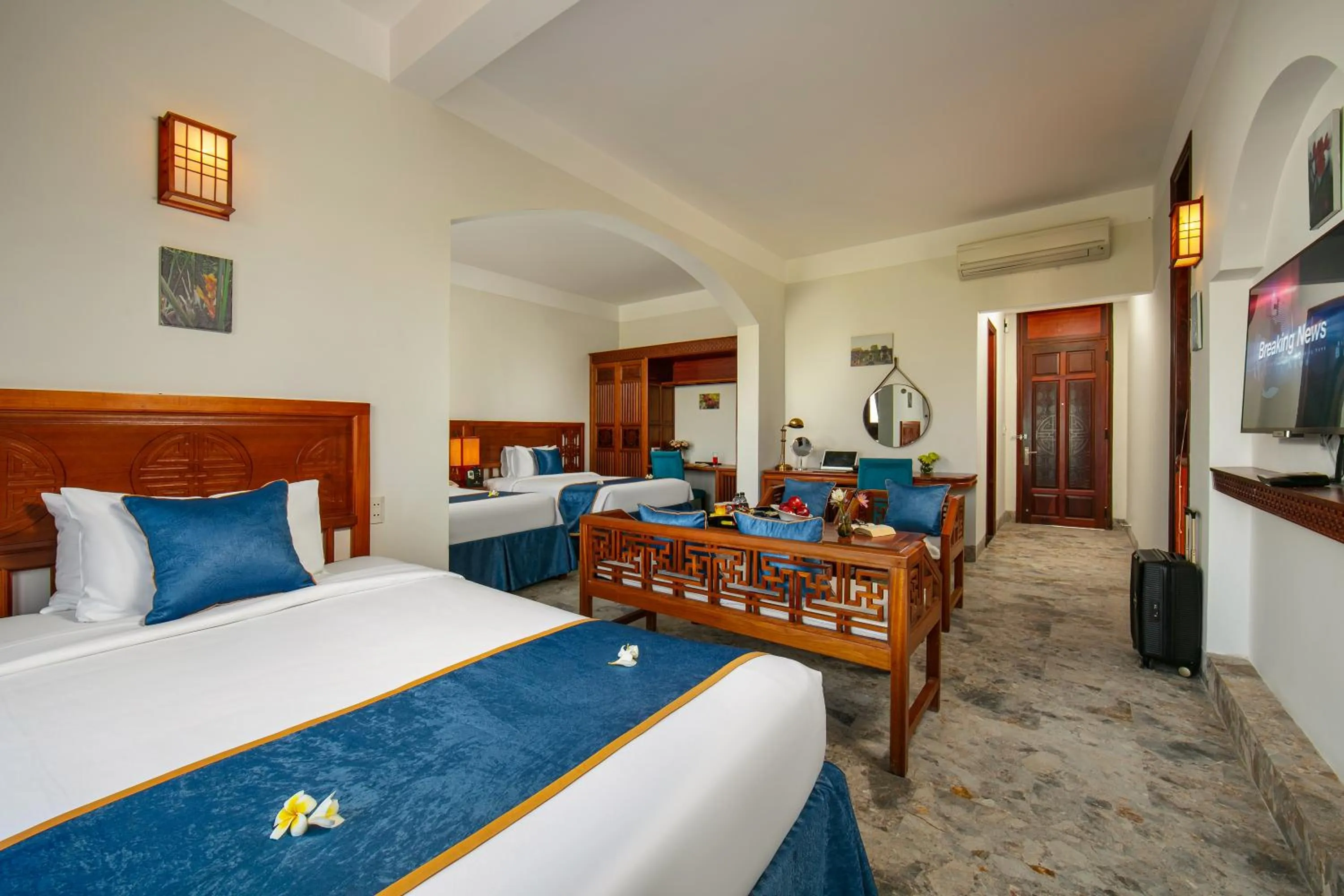 Photo of the whole room, Bed in Hoi An Riverside Villas & Apartments