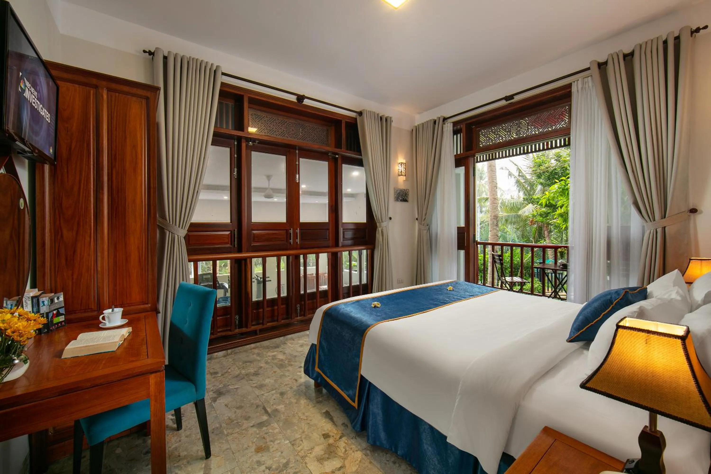 Photo of the whole room, Bed in Hoi An Riverside Villas & Apartments