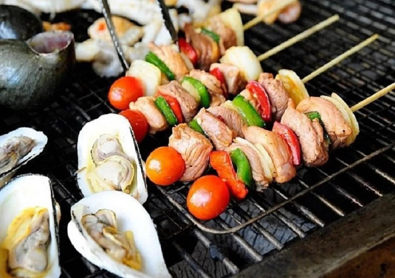 BBQ facilities in Hoi An Riverside Villas & Apartments