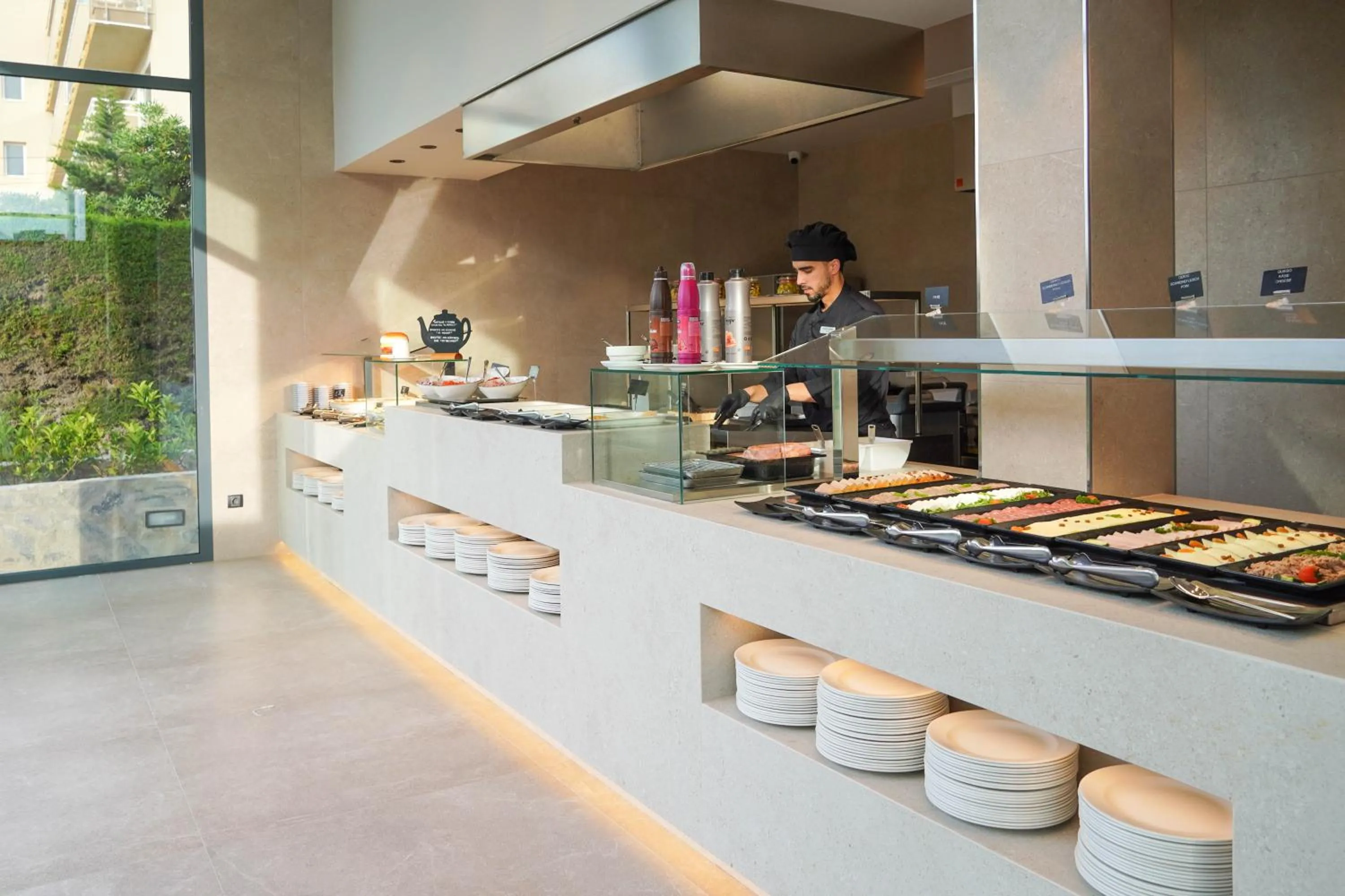 Kitchen or kitchenette in Marins Suites - Adults Only Hotel