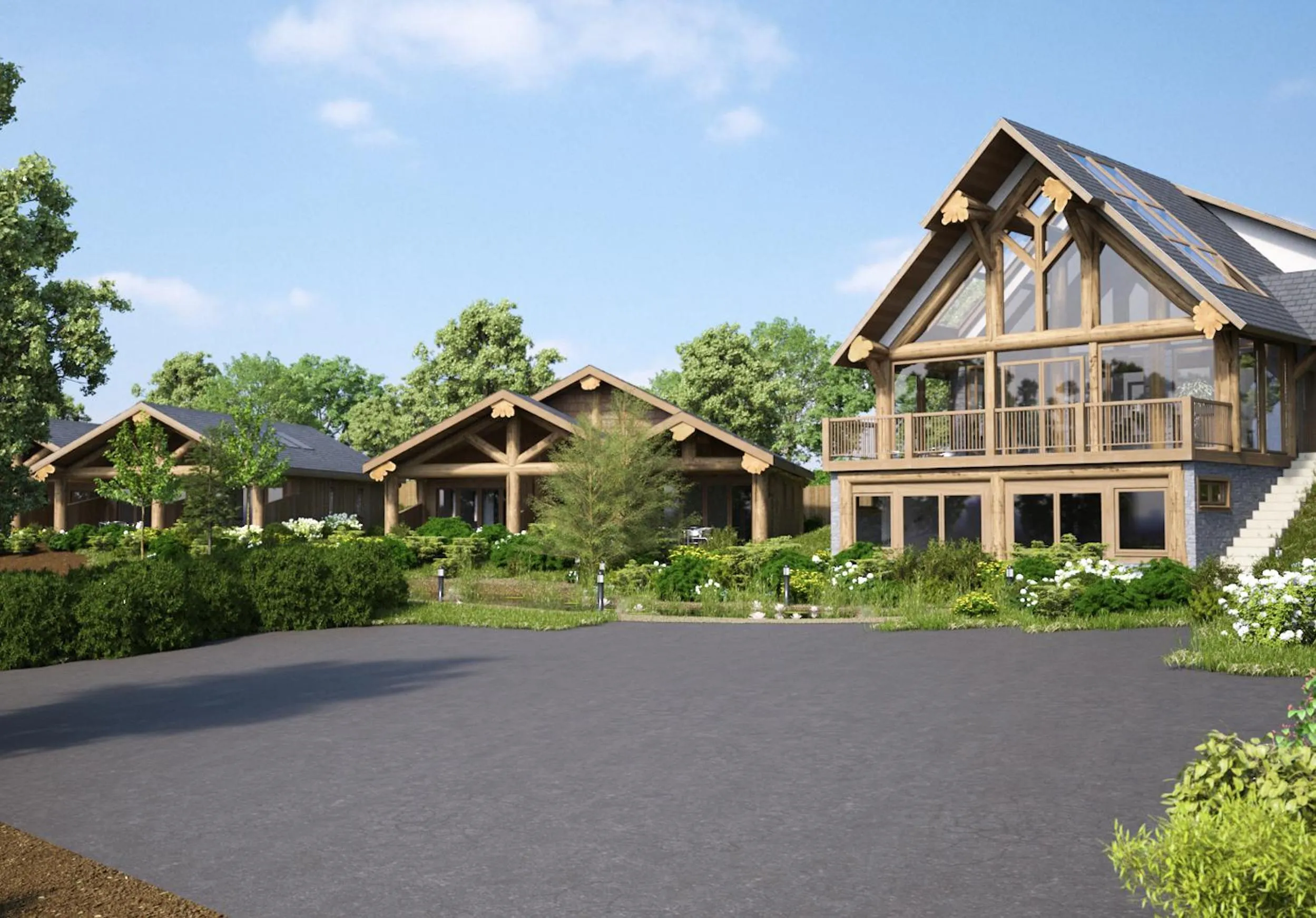 Property Building in The Tal-Y-Cafn Hotel