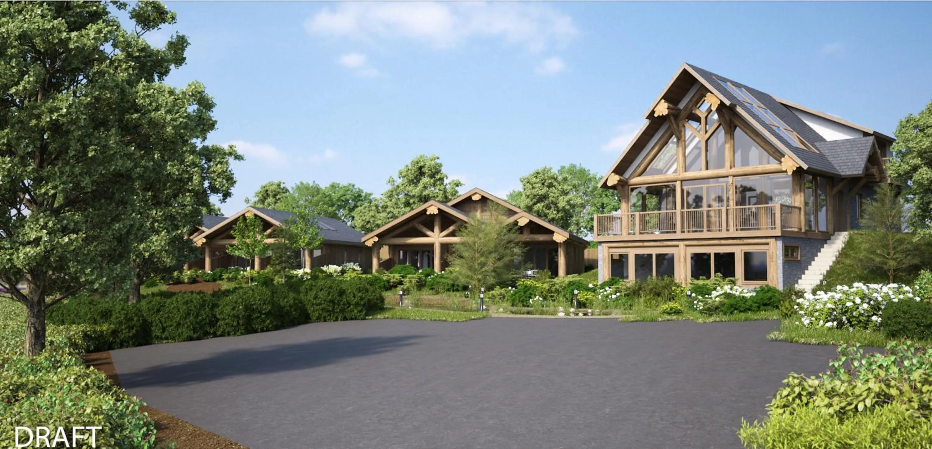 Property Building in The Tal-Y-Cafn Hotel