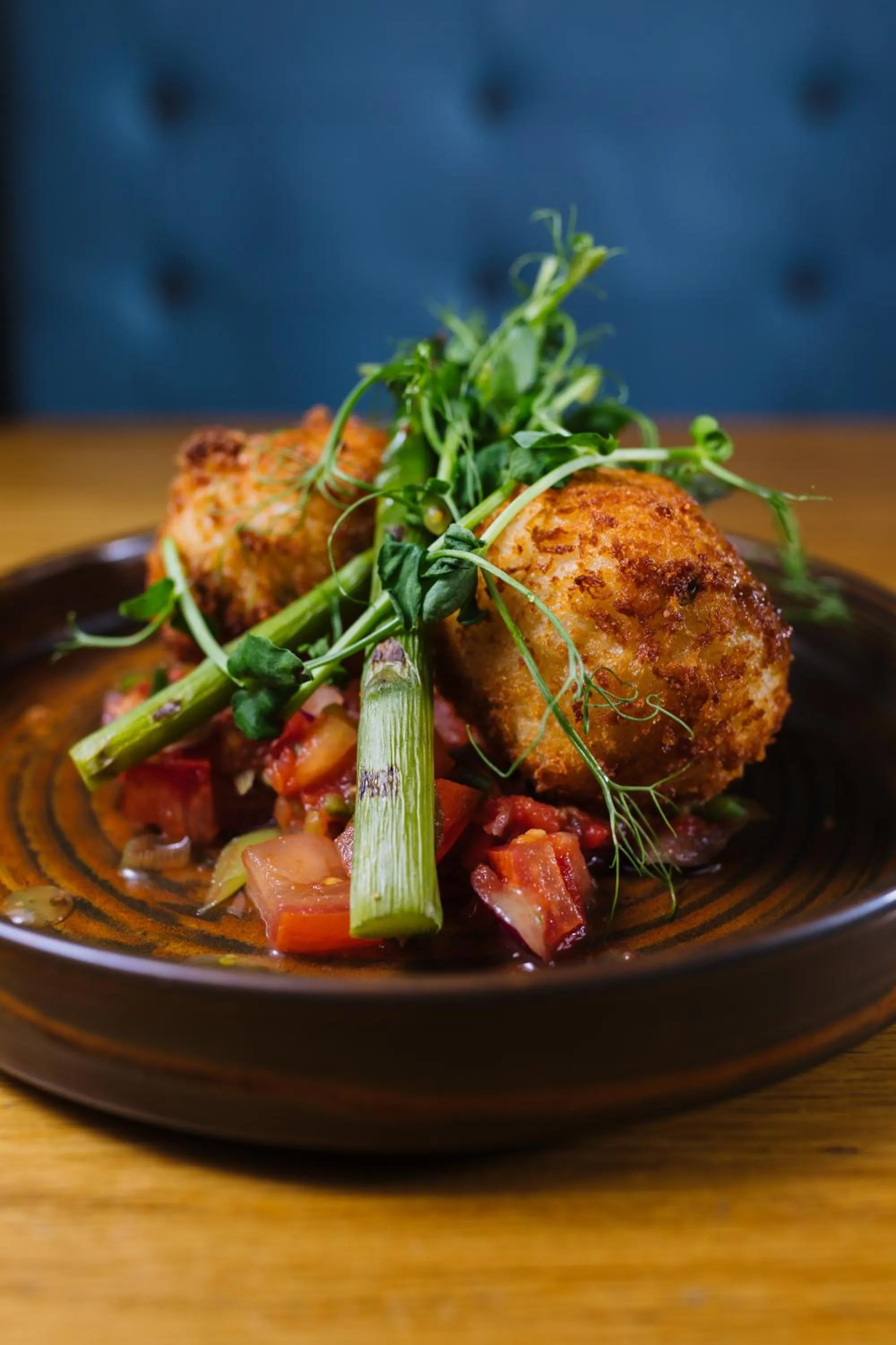 Food in The Tal-Y-Cafn Hotel