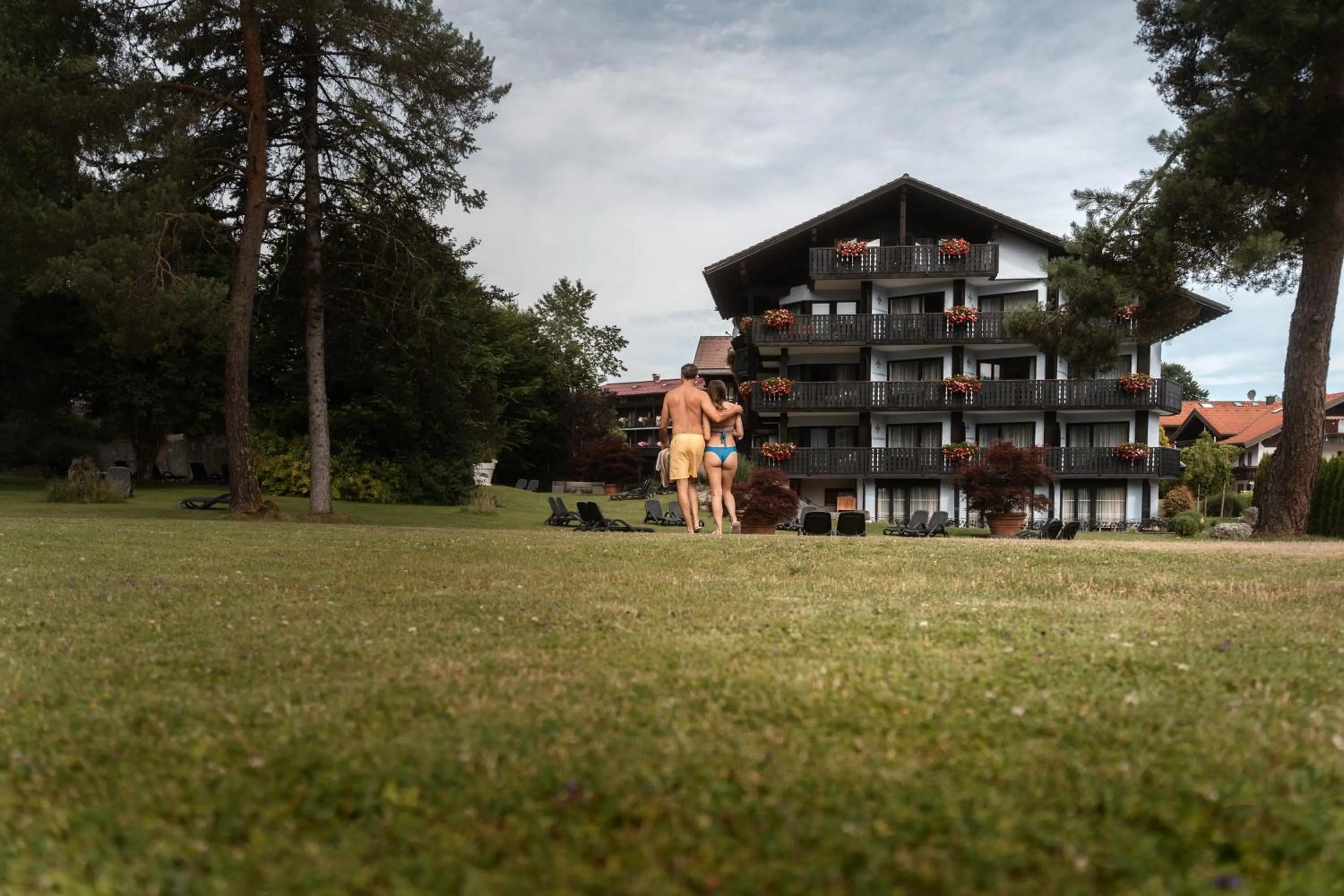 Garden in Alpin & Wellness Resort Ludwig Royal