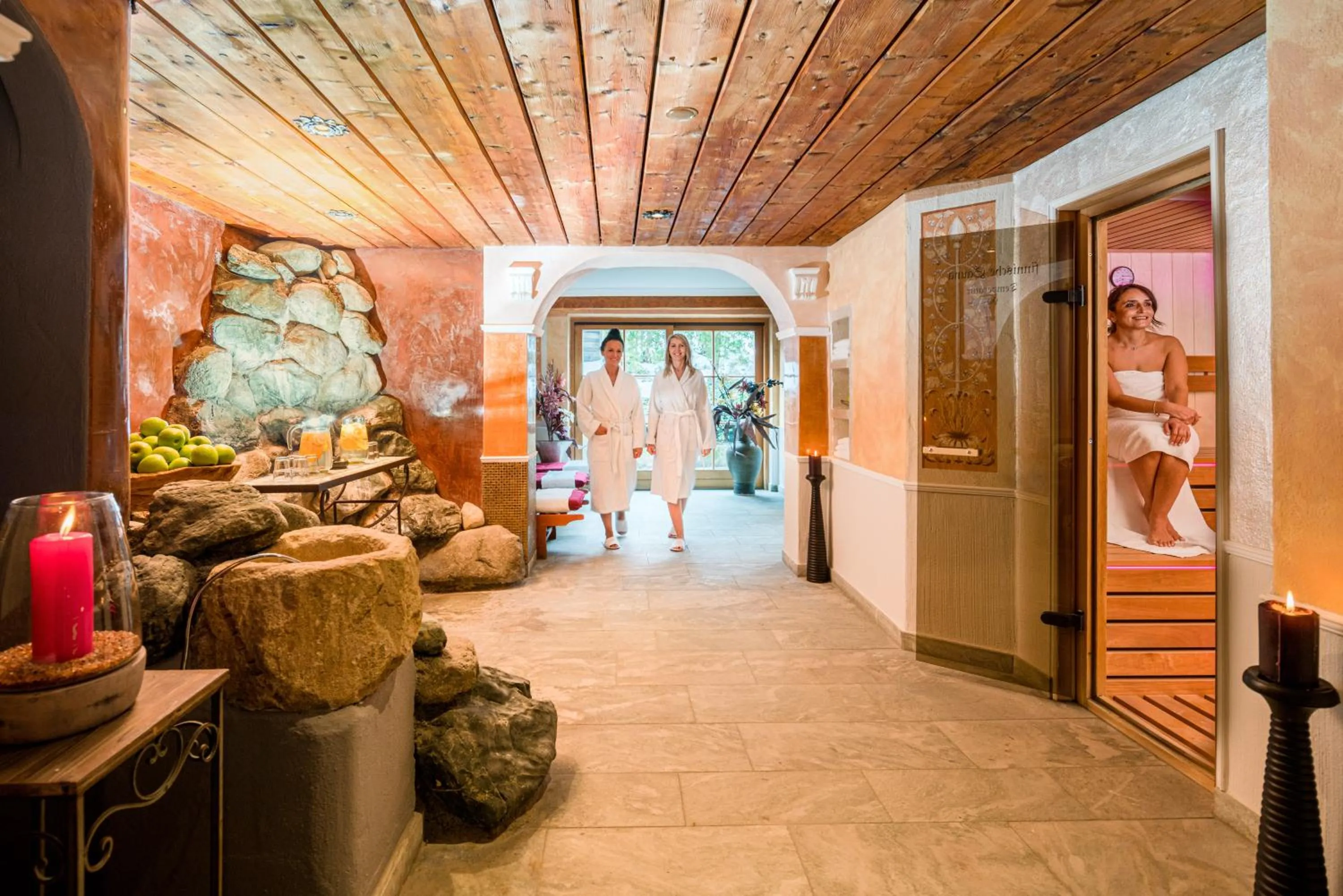 Sauna in Alpin & Wellness Resort Ludwig Royal