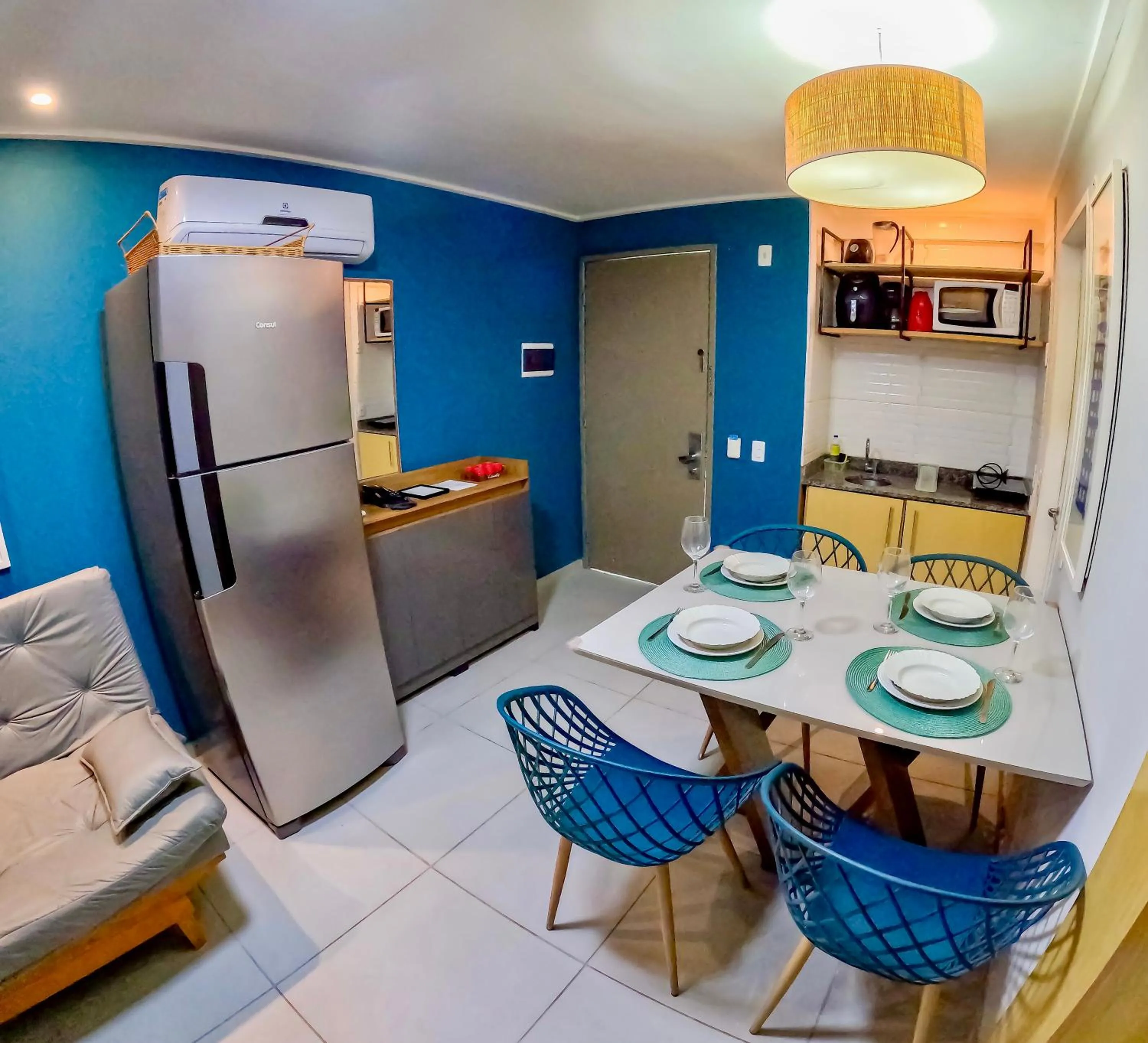 Kitchen or kitchenette in Beach Class Resort Muro Alto - Piscinas Naturais
