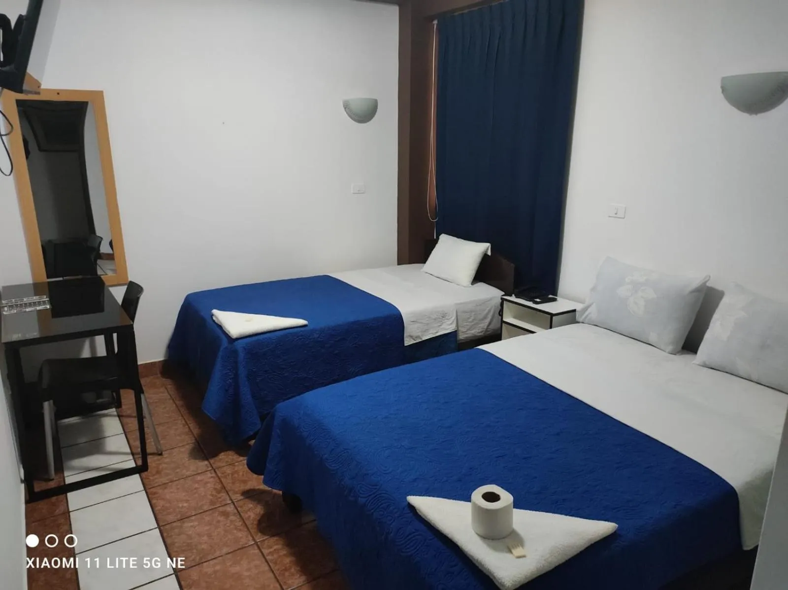 Bed in Zentrico Hotel