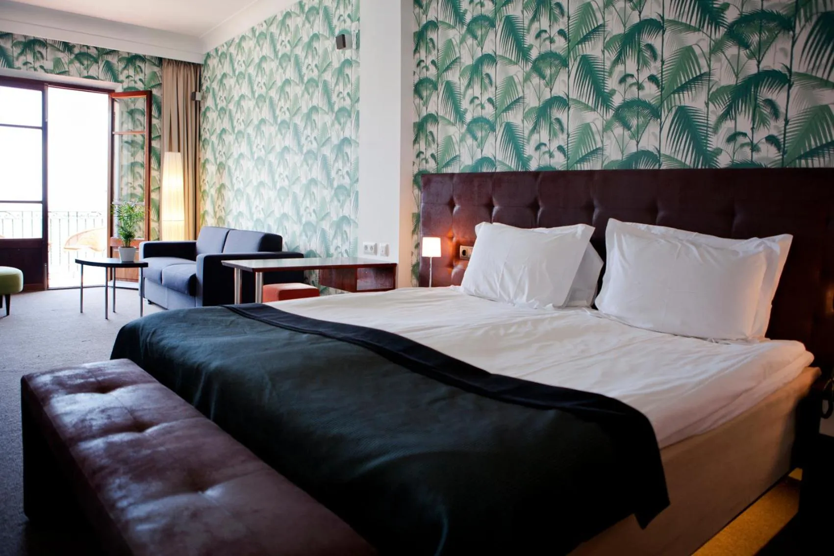 Bedroom, Bed in Hotel Esplendido