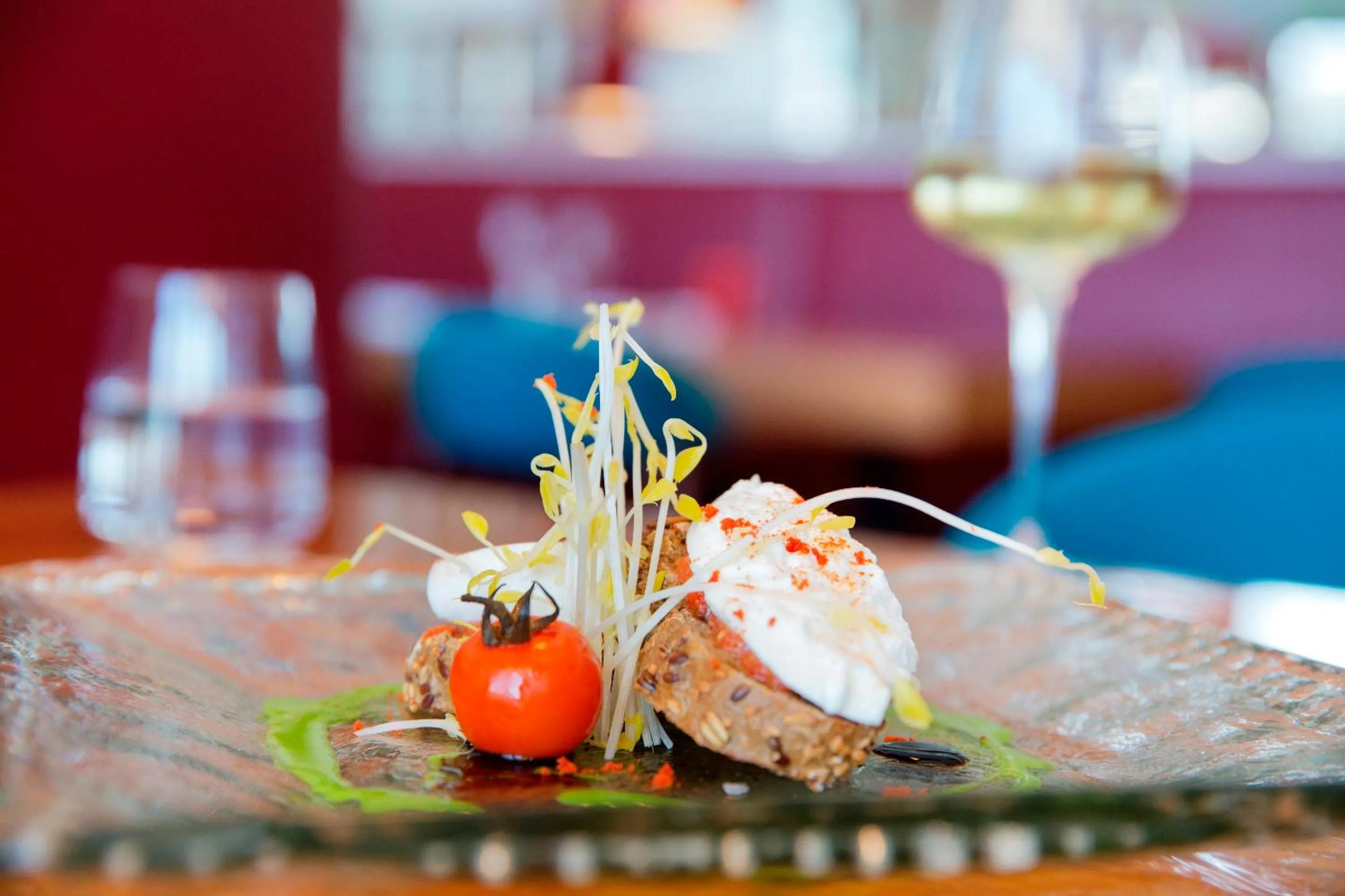 Food and drinks in Hotel Esplendido