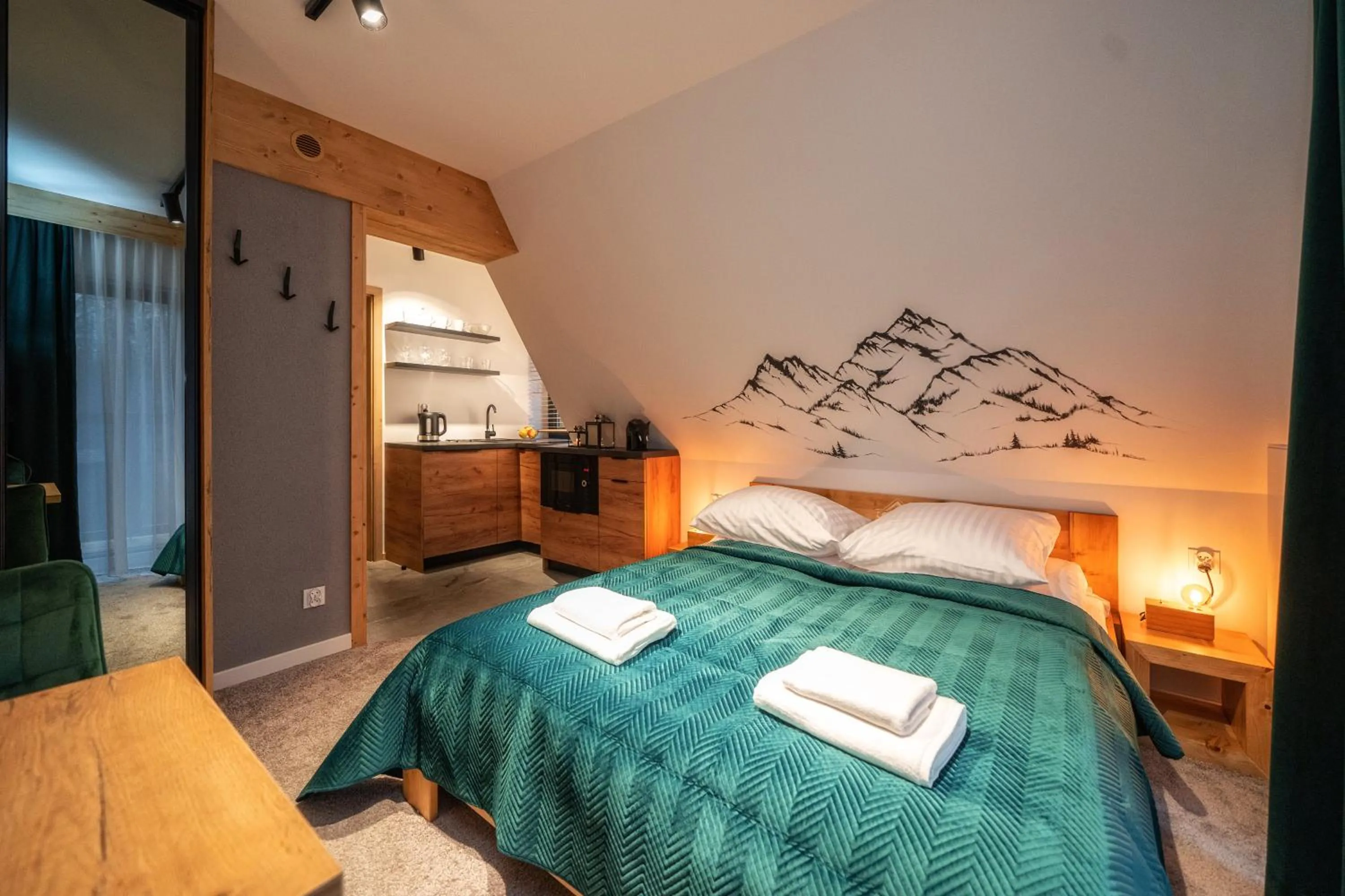 Bed in Tatrzańska Miejscówka - Apartamenty Centrum