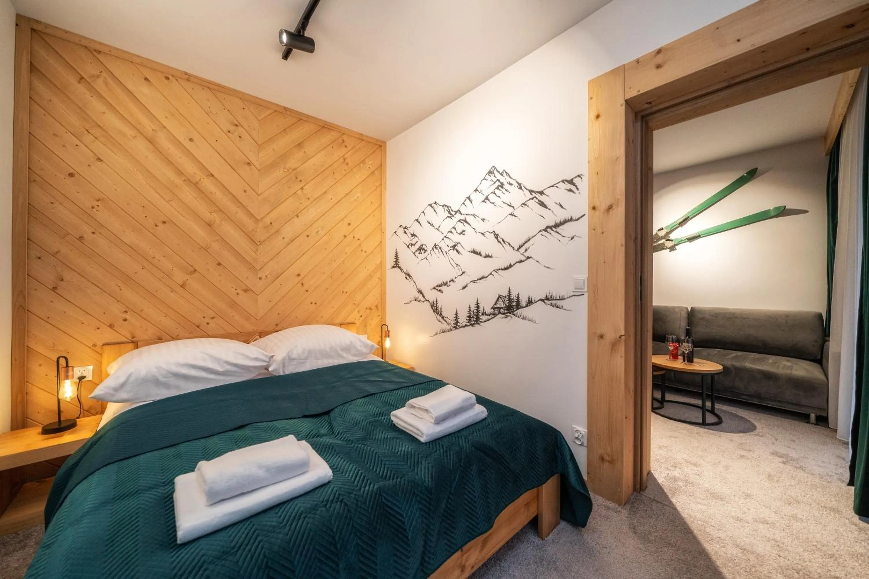 Bed in Tatrzańska Miejscówka - Apartamenty Centrum