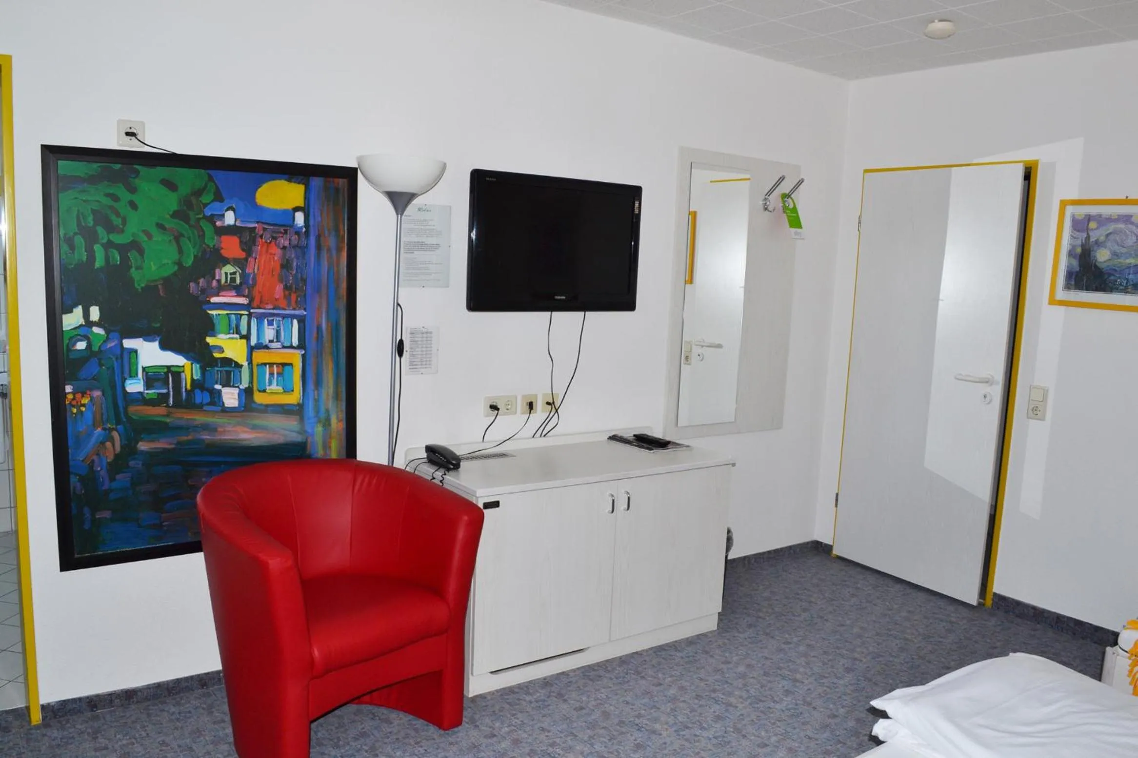 Seating area in Hotel Relax