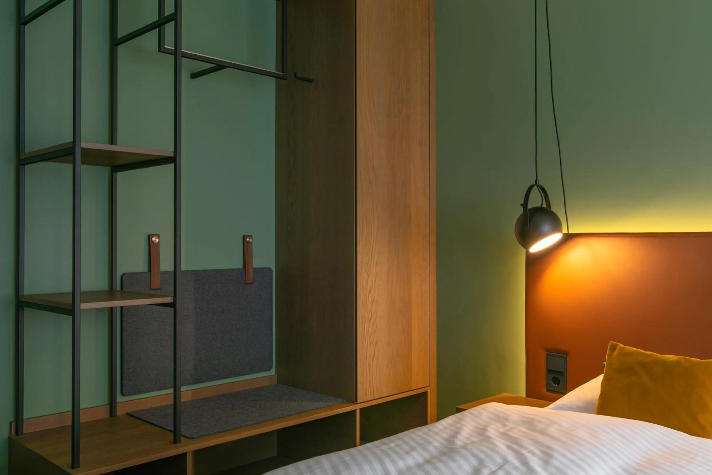 Decorative detail, Bed in Domizil Tübingen