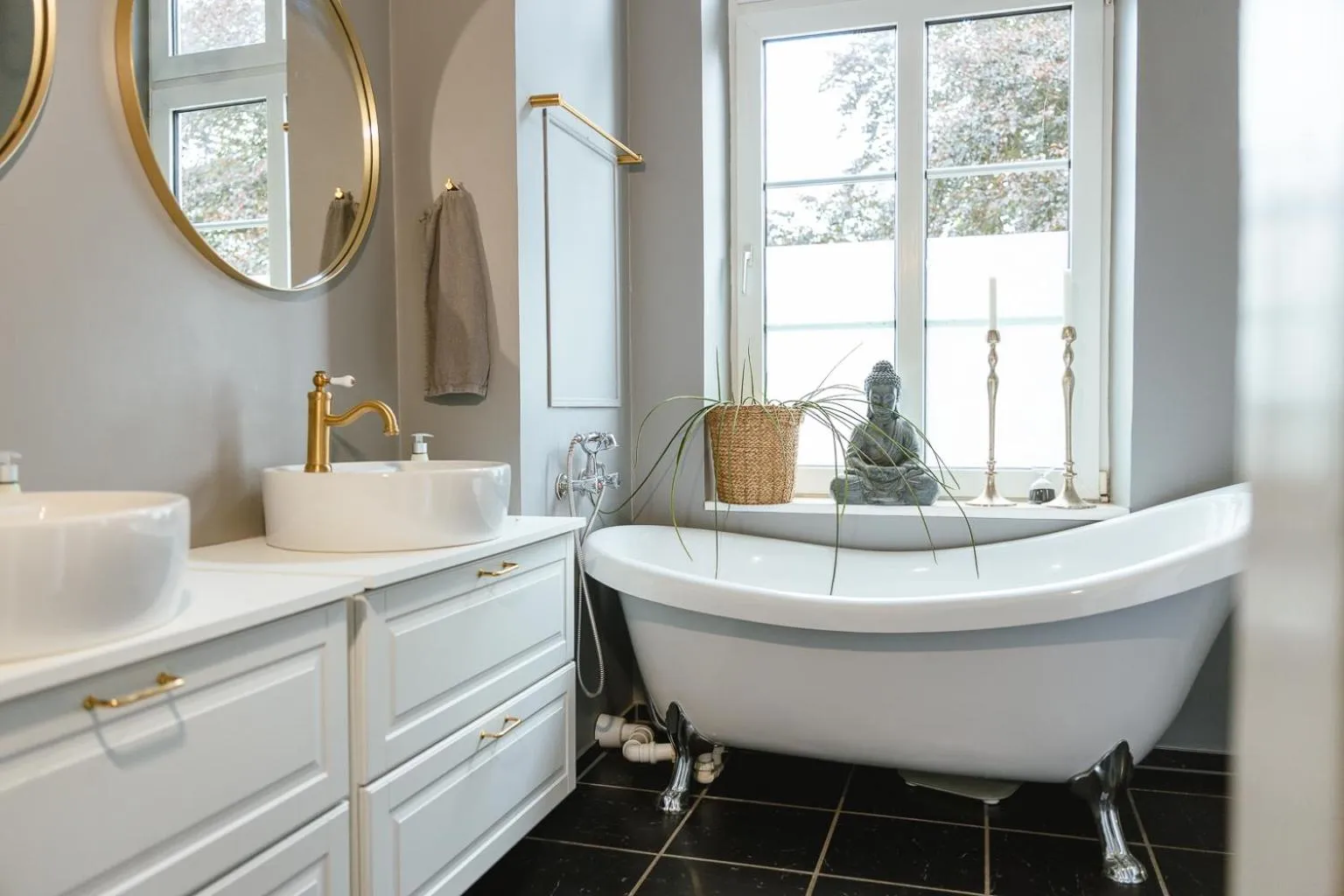 Bathroom in Lindegaarden Kollund