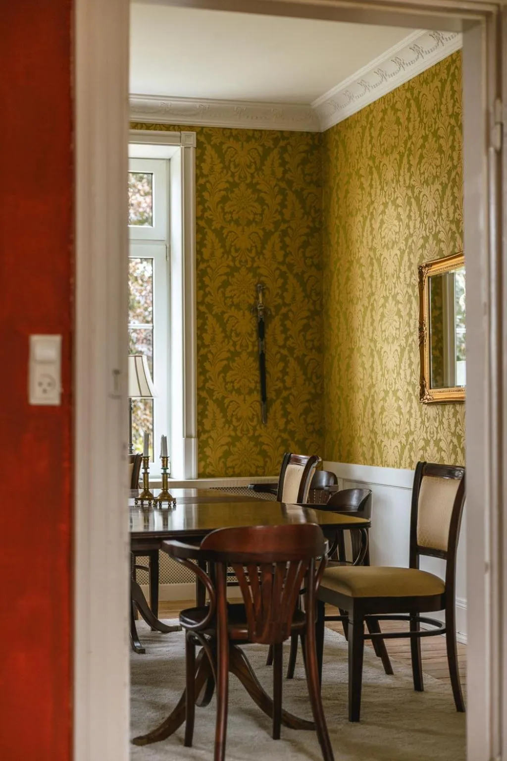 Living room in Lindegaarden Kollund