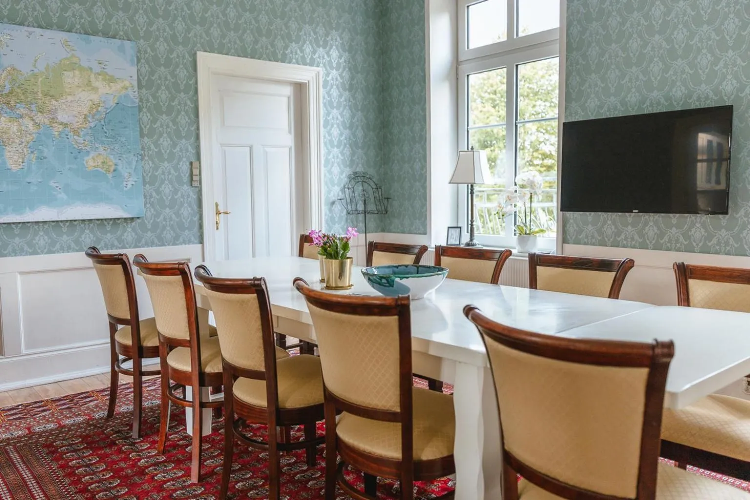 Living room in Lindegaarden Kollund