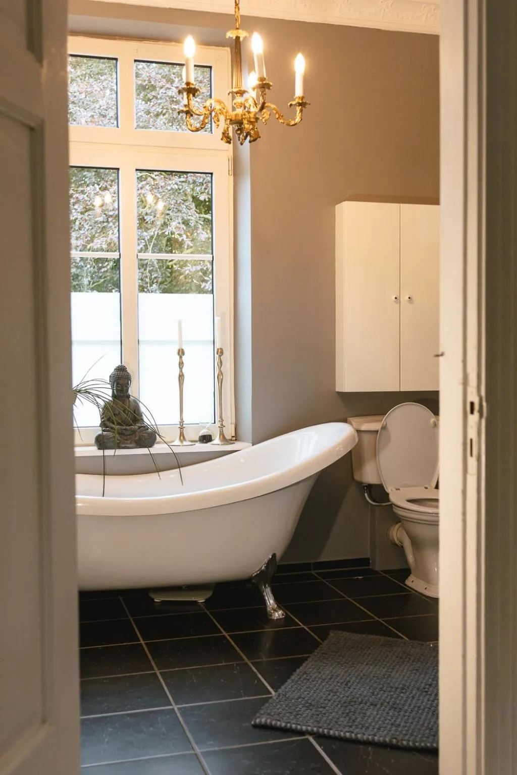 Bathroom in Lindegaarden Kollund