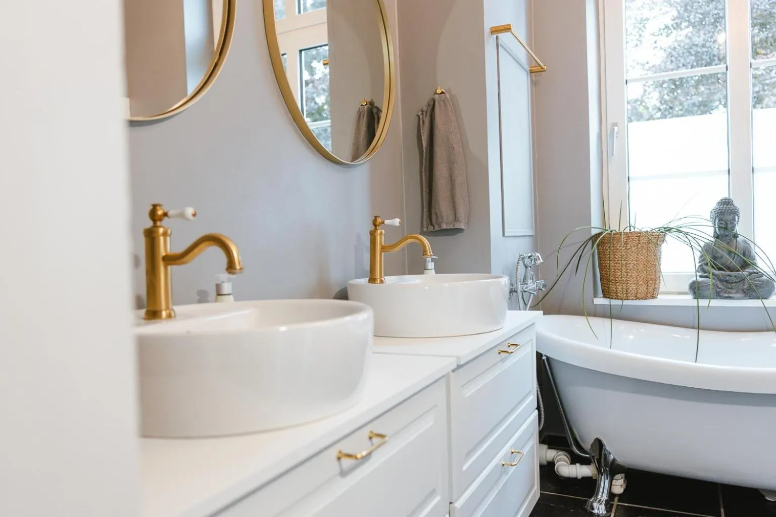 Bathroom in Lindegaarden Kollund