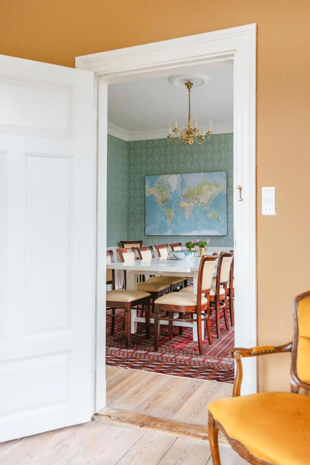 Living room in Lindegaarden Kollund