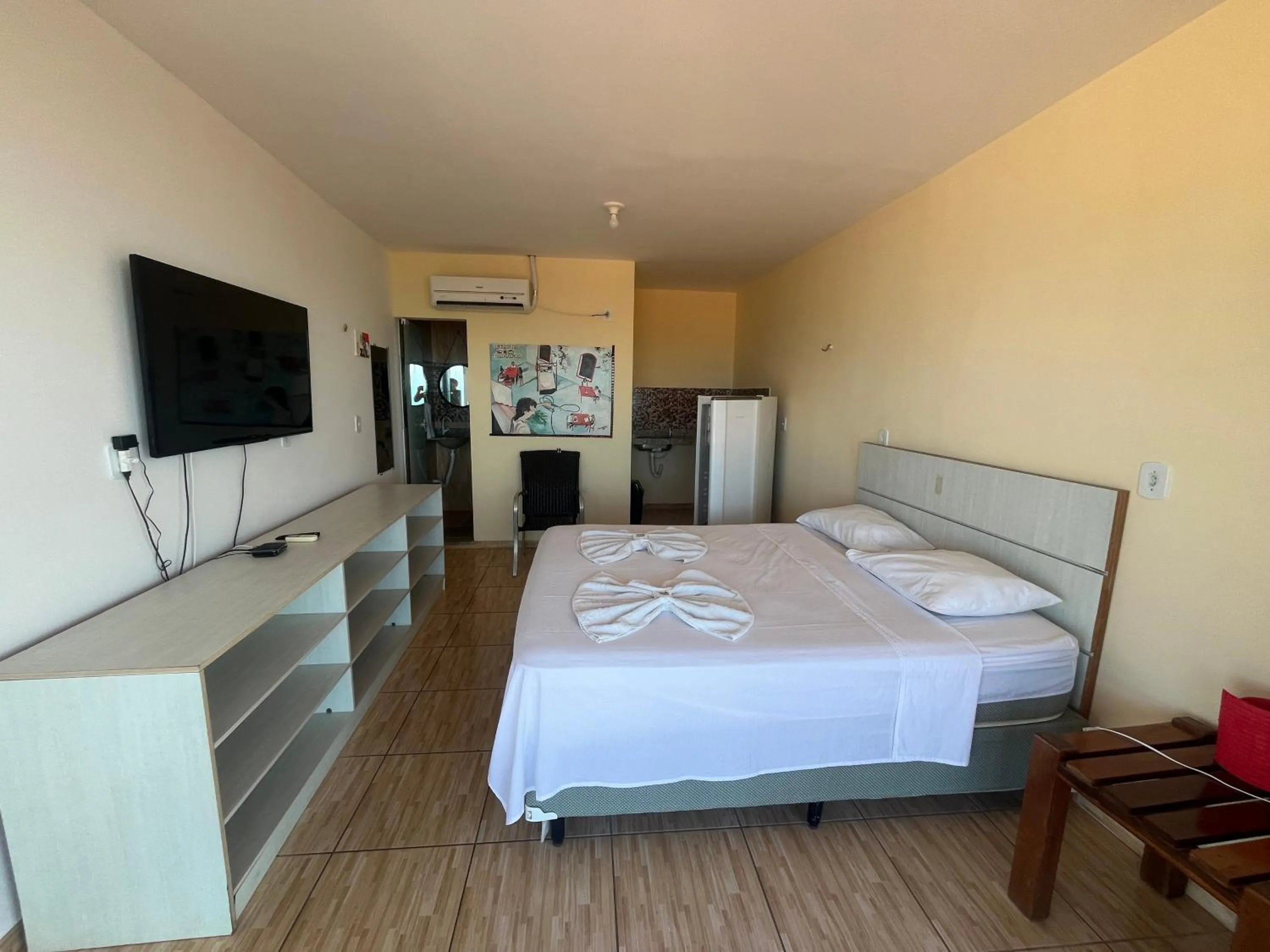 Bed in Pousada Brisa da Canoa