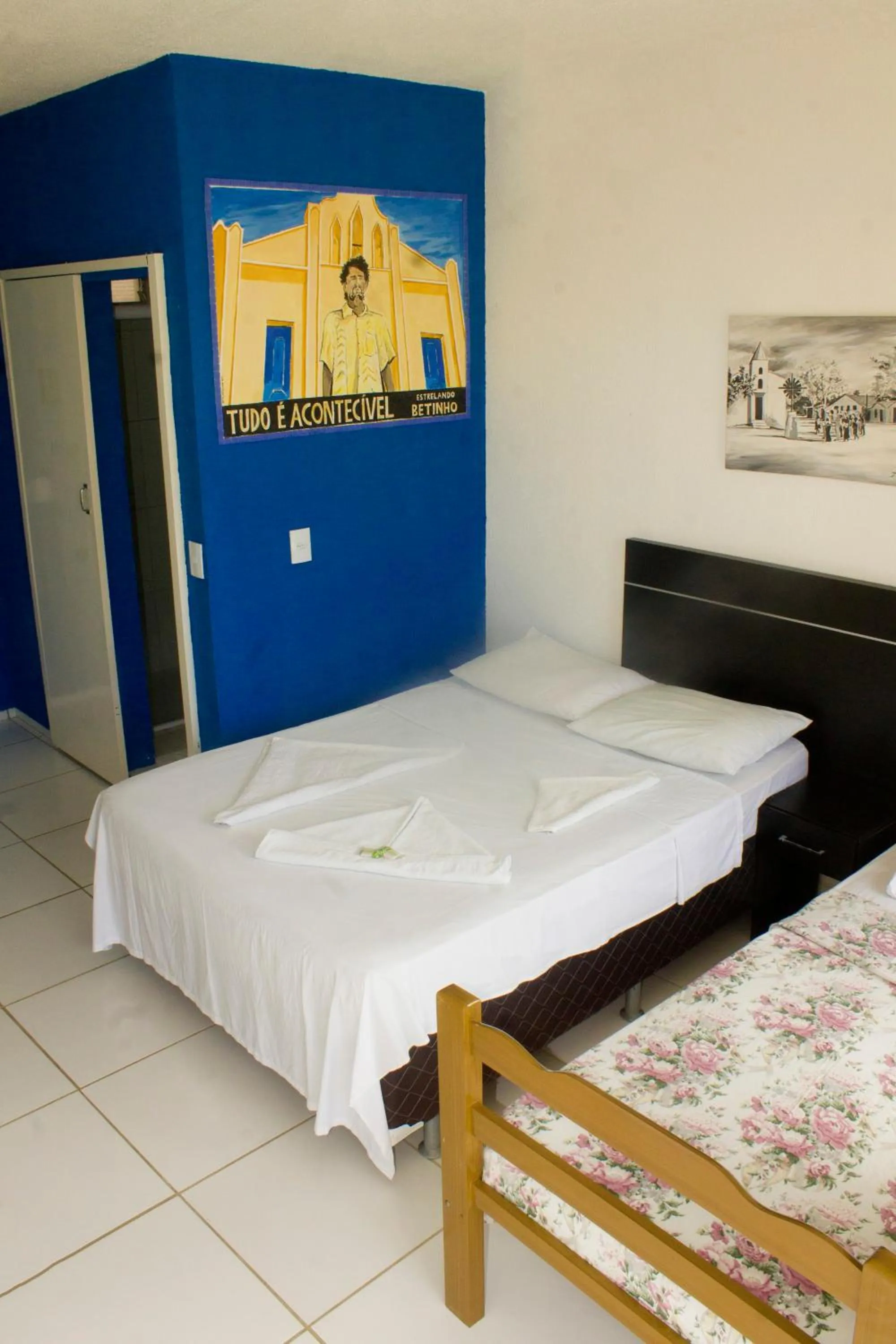 Bed in Pousada Brisa da Canoa