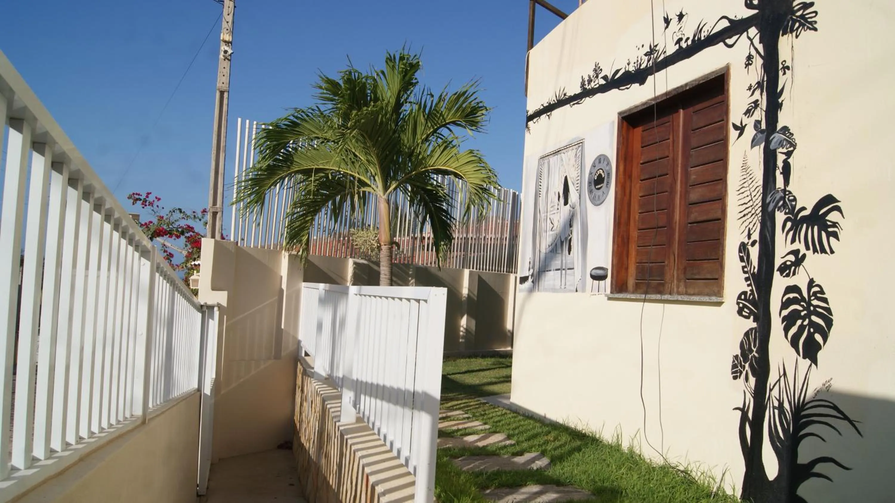 Garden in Pousada Brisa da Canoa