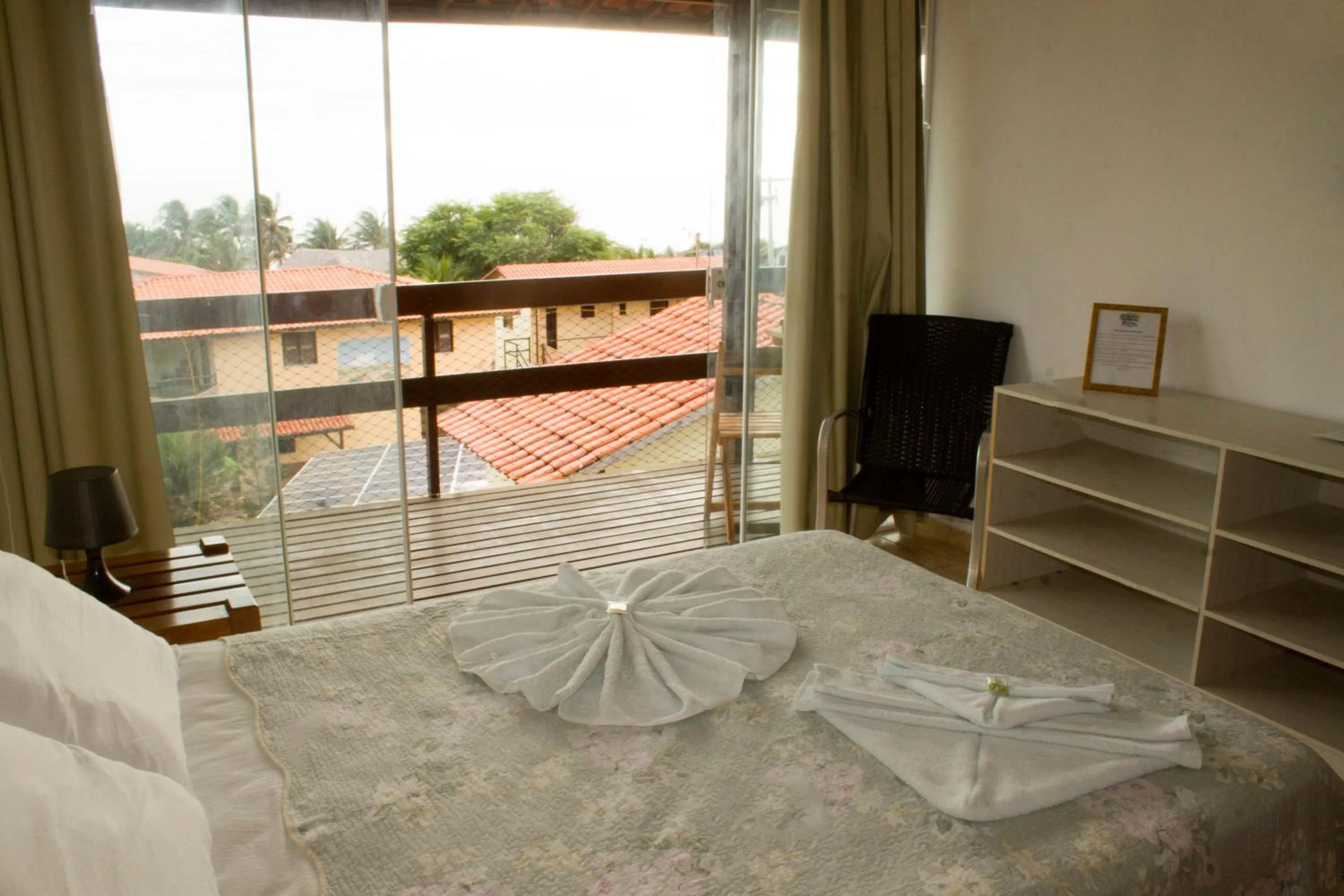 Bed in Pousada Brisa da Canoa