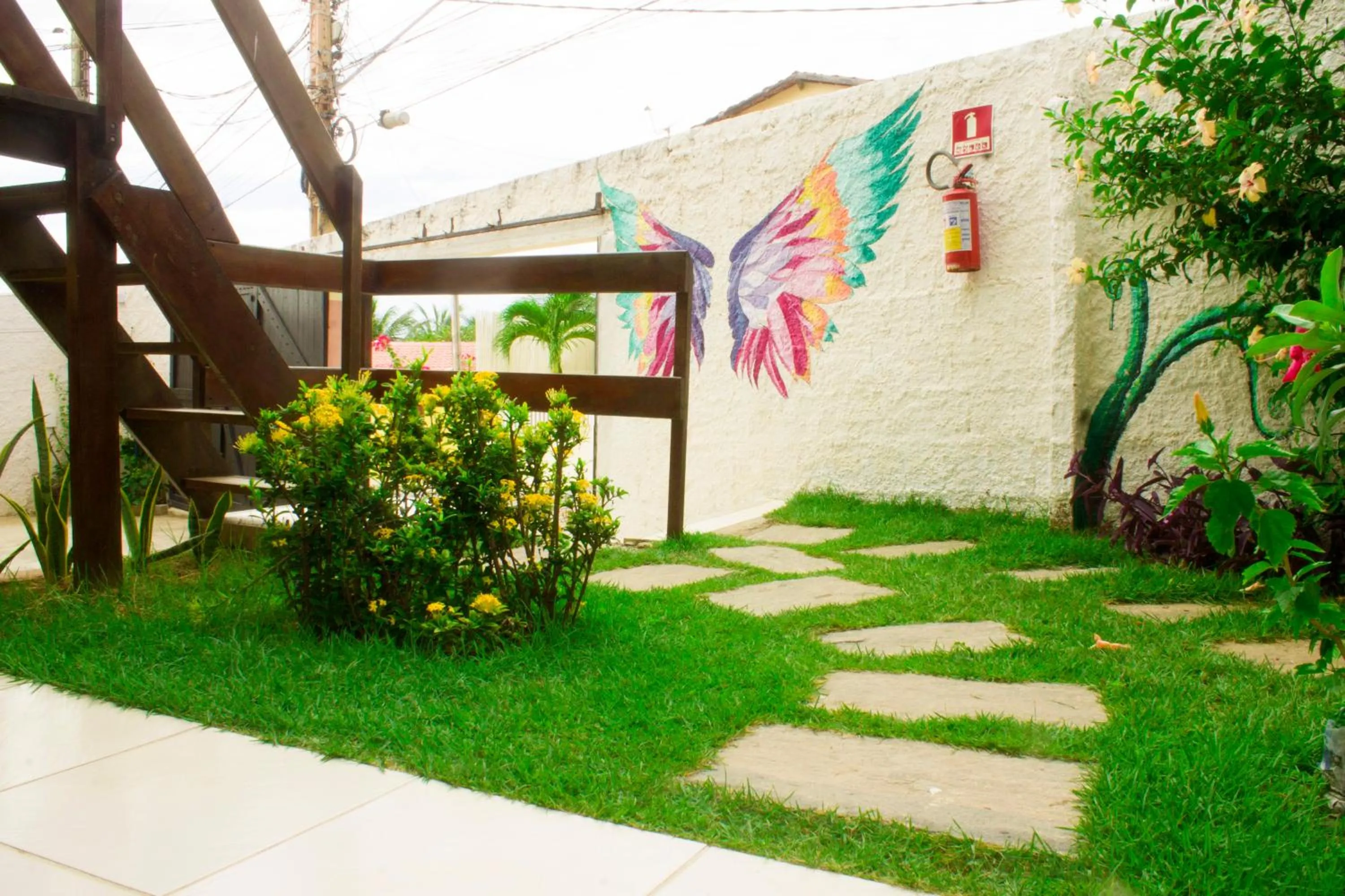 Property building in Pousada Brisa da Canoa