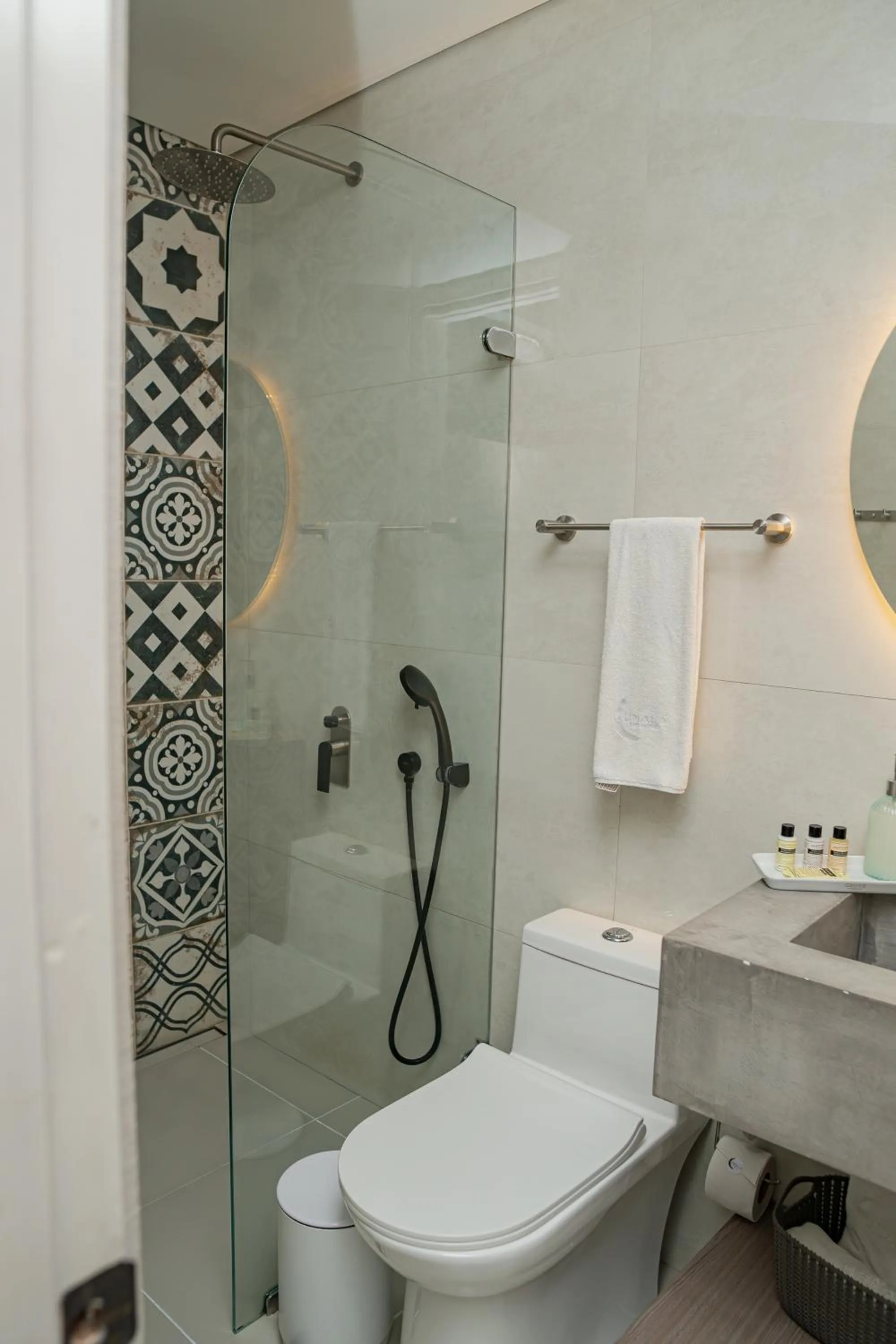 Shower in Lunalá Hotel Boutique