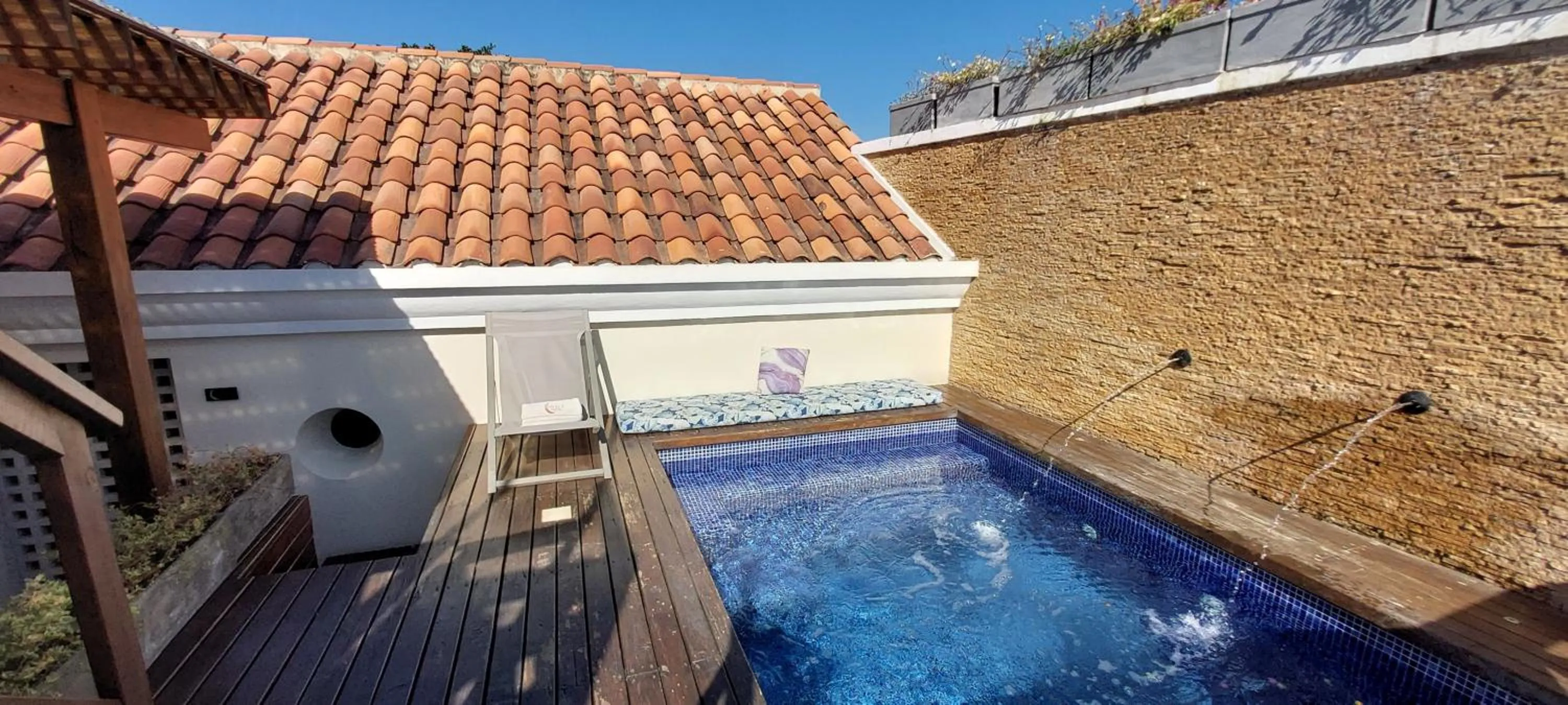Swimming pool in Lunalá Hotel Boutique