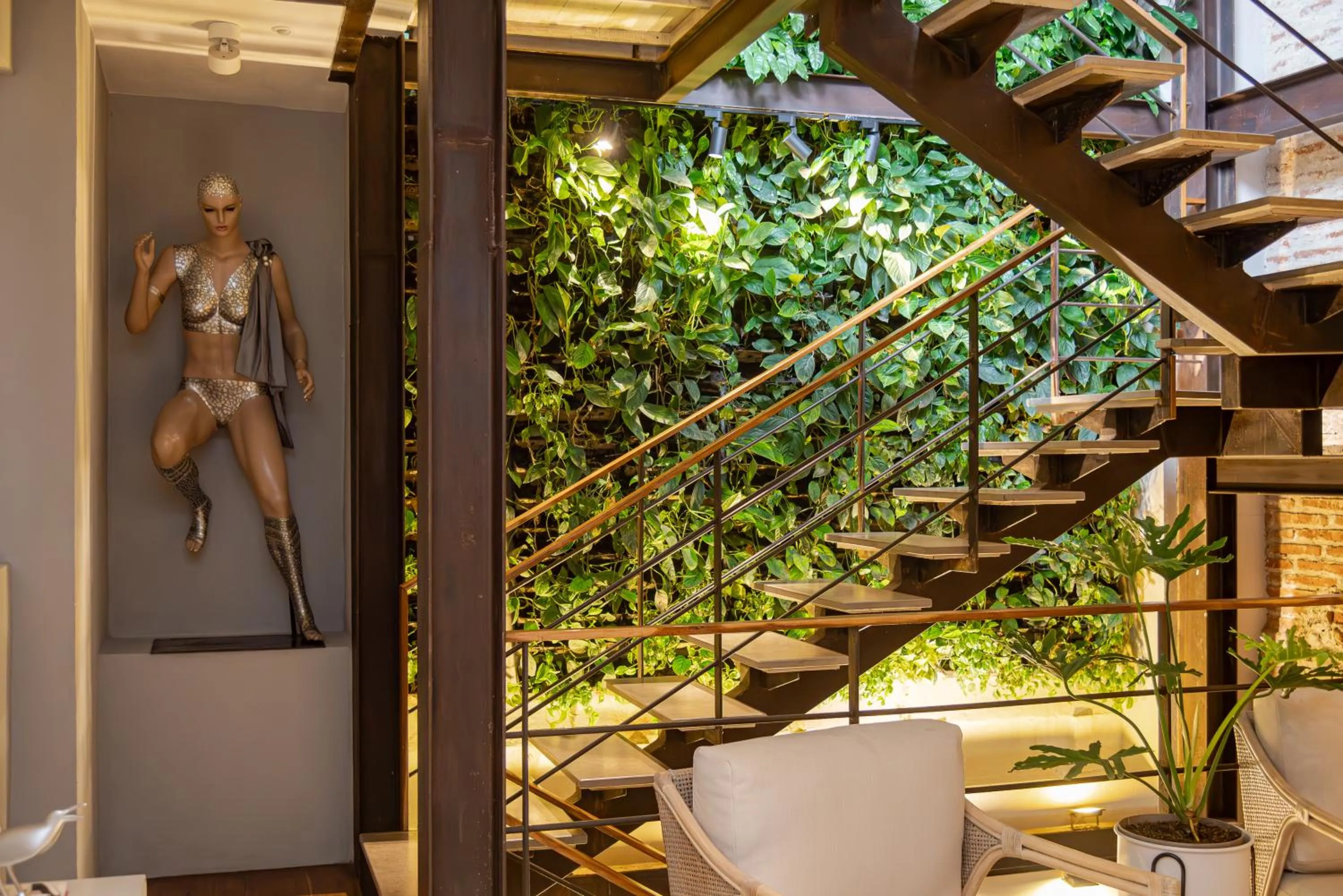 Garden view in Lunalá Hotel Boutique