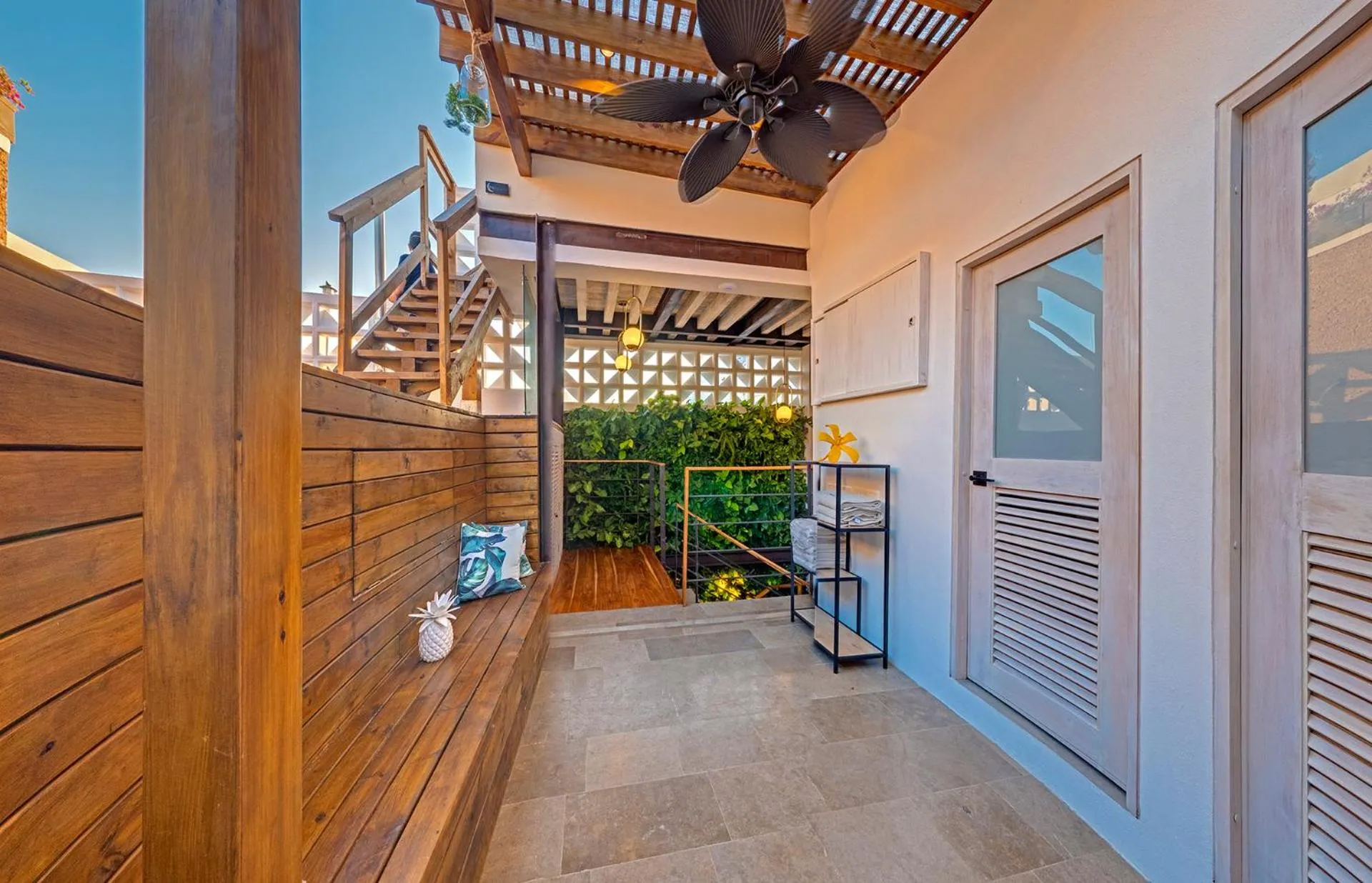 Patio in Lunalá Hotel Boutique
