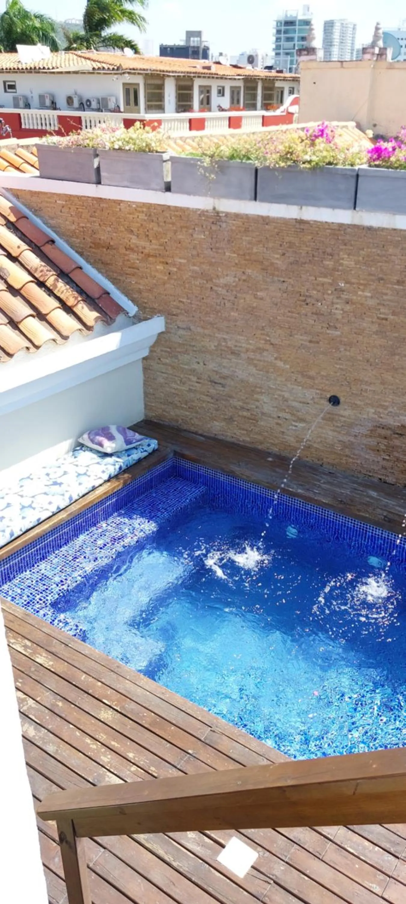 Pool view in Lunalá Hotel Boutique