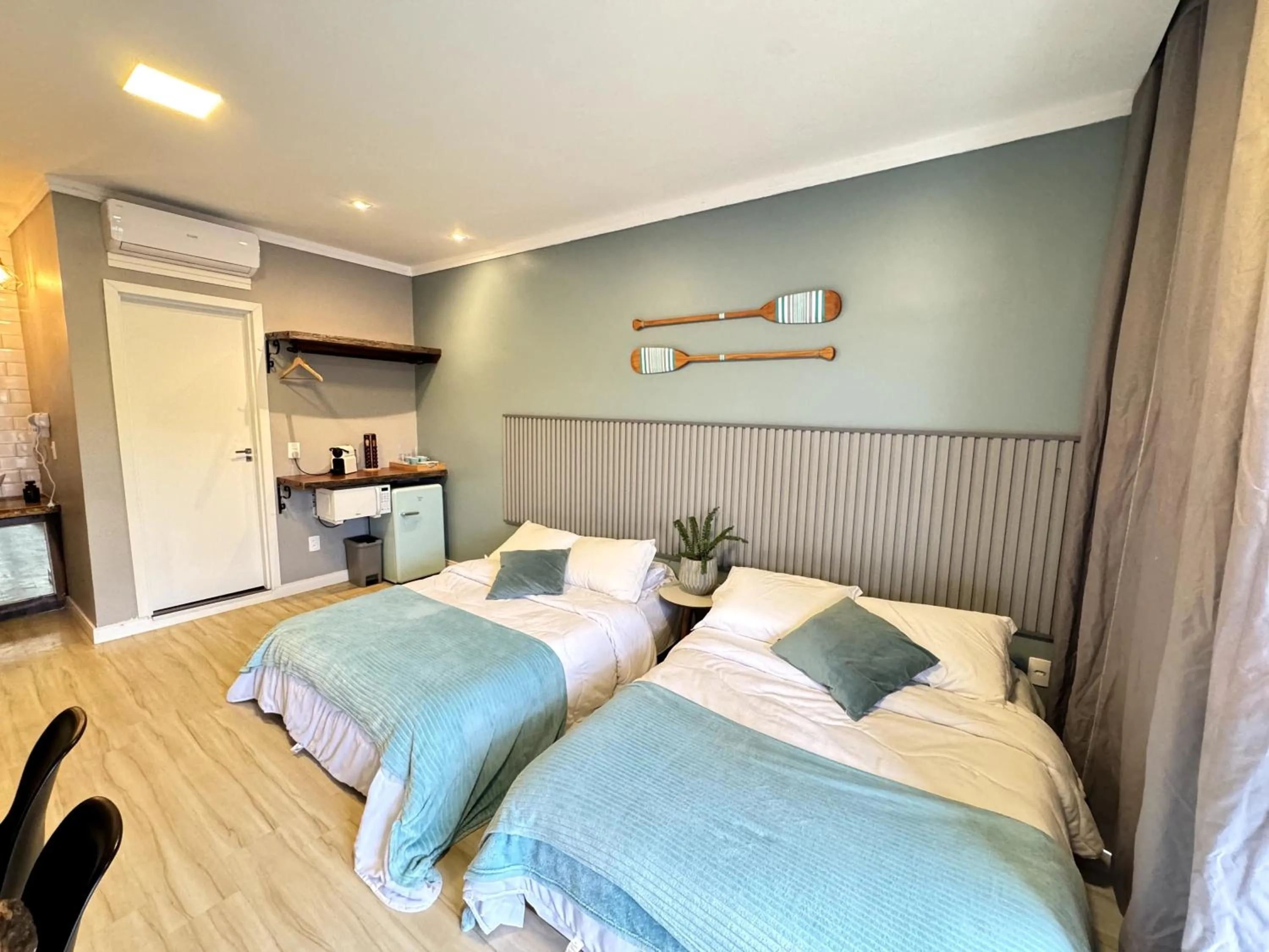 Bed in Pousada Doce Lar