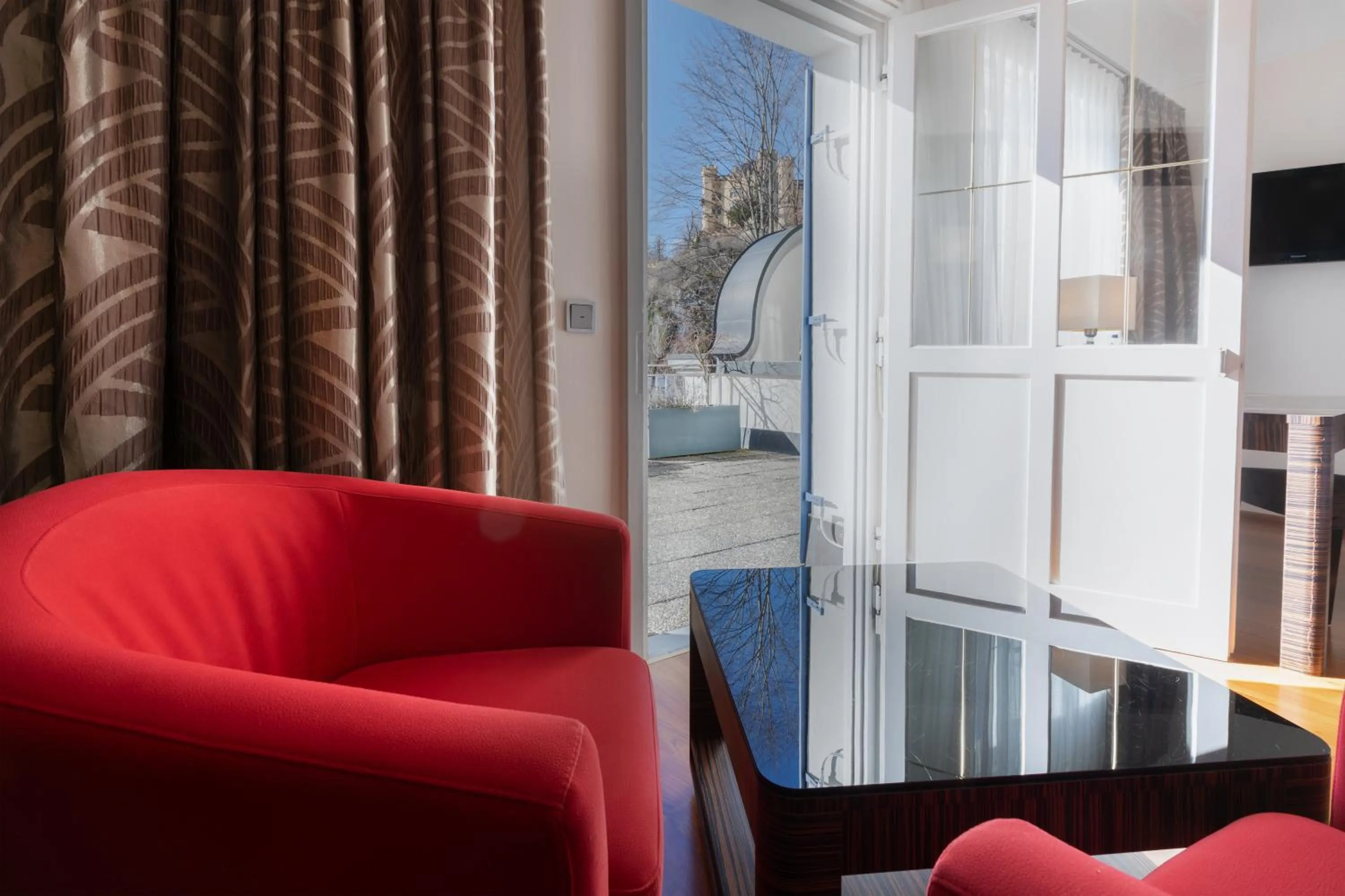 Seating area in Hotel Müller