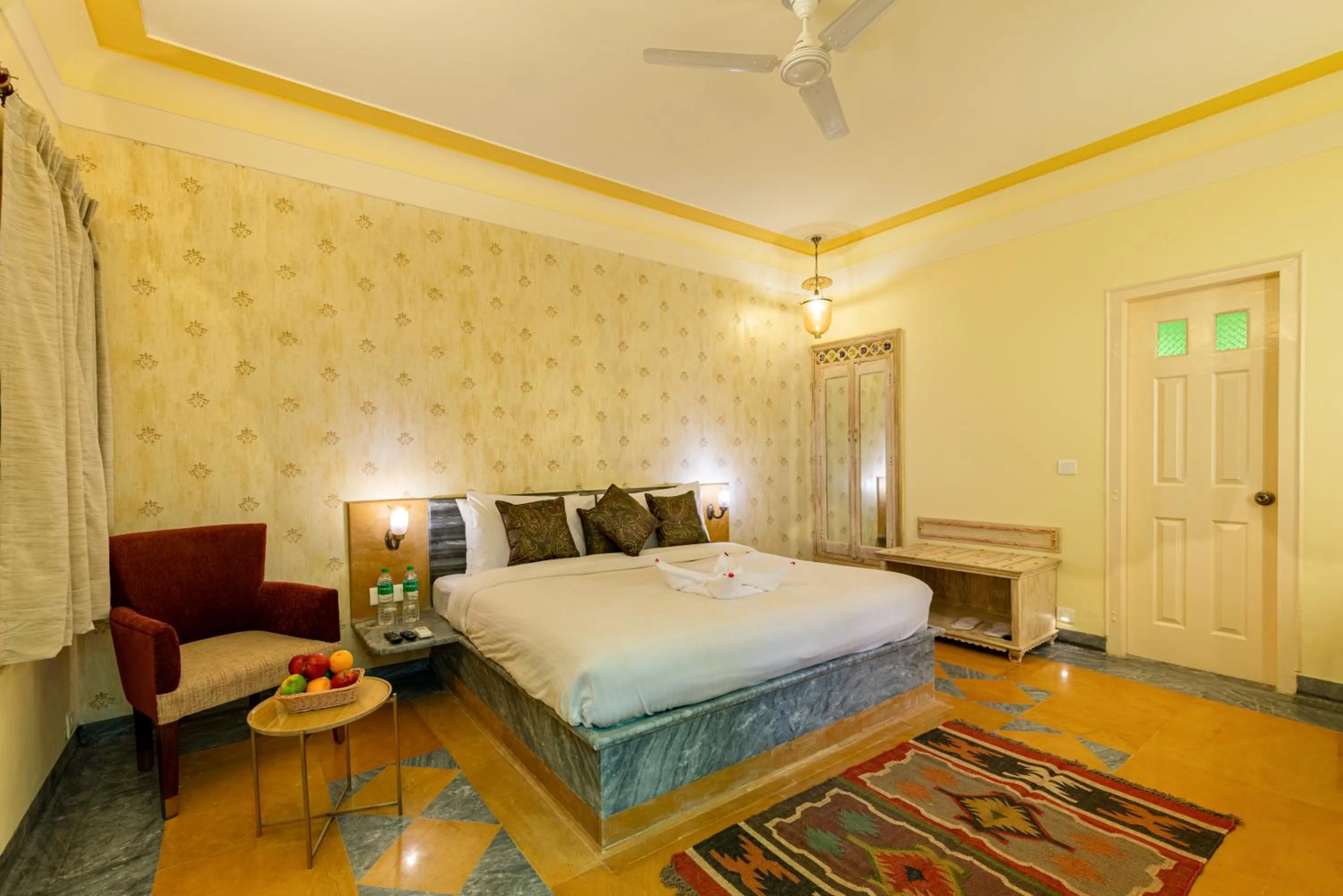 Photo of the whole room, Bed in Anand Bagh Resort & Spa by Ananta