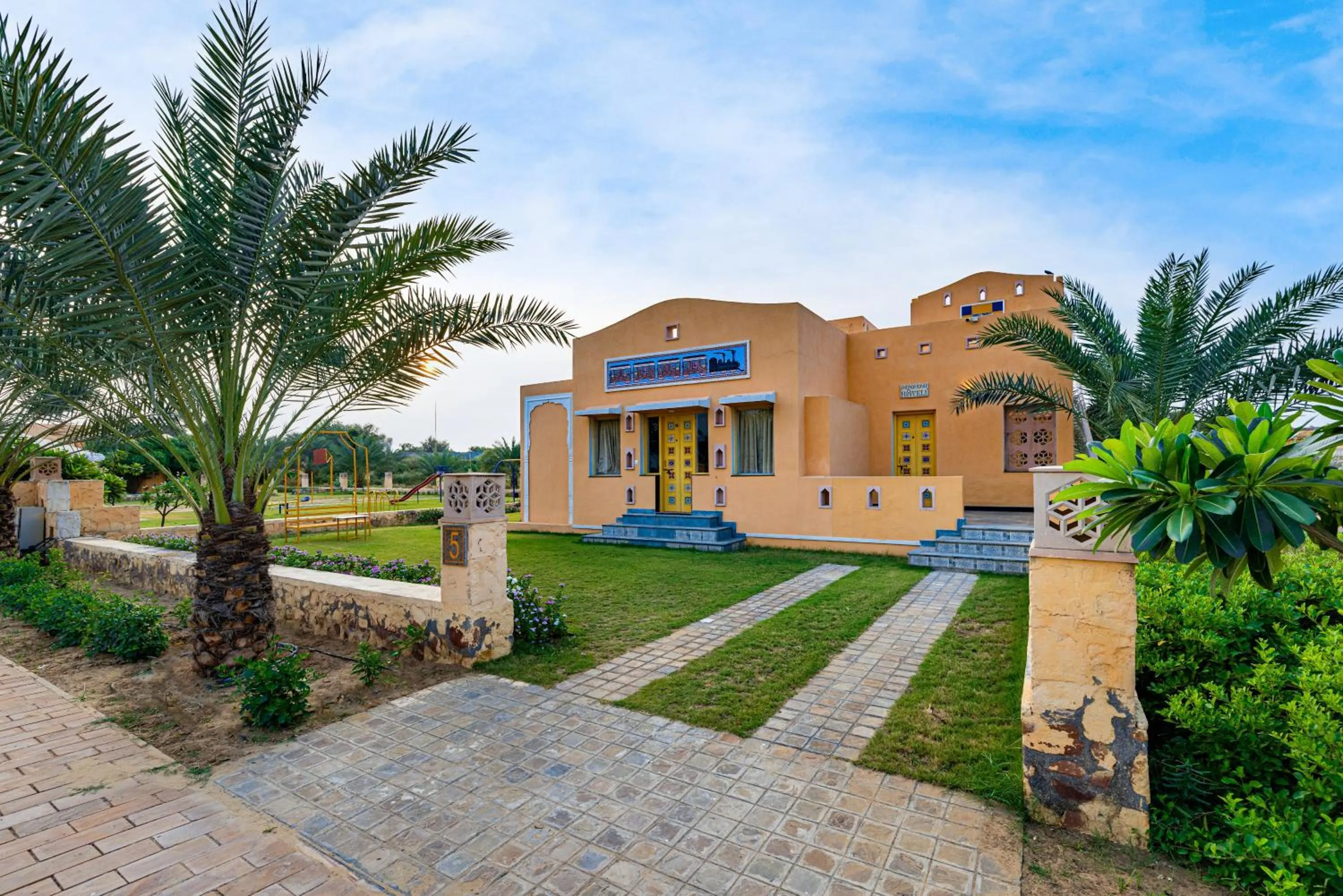 Property building in Anand Bagh Resort & Spa by Ananta