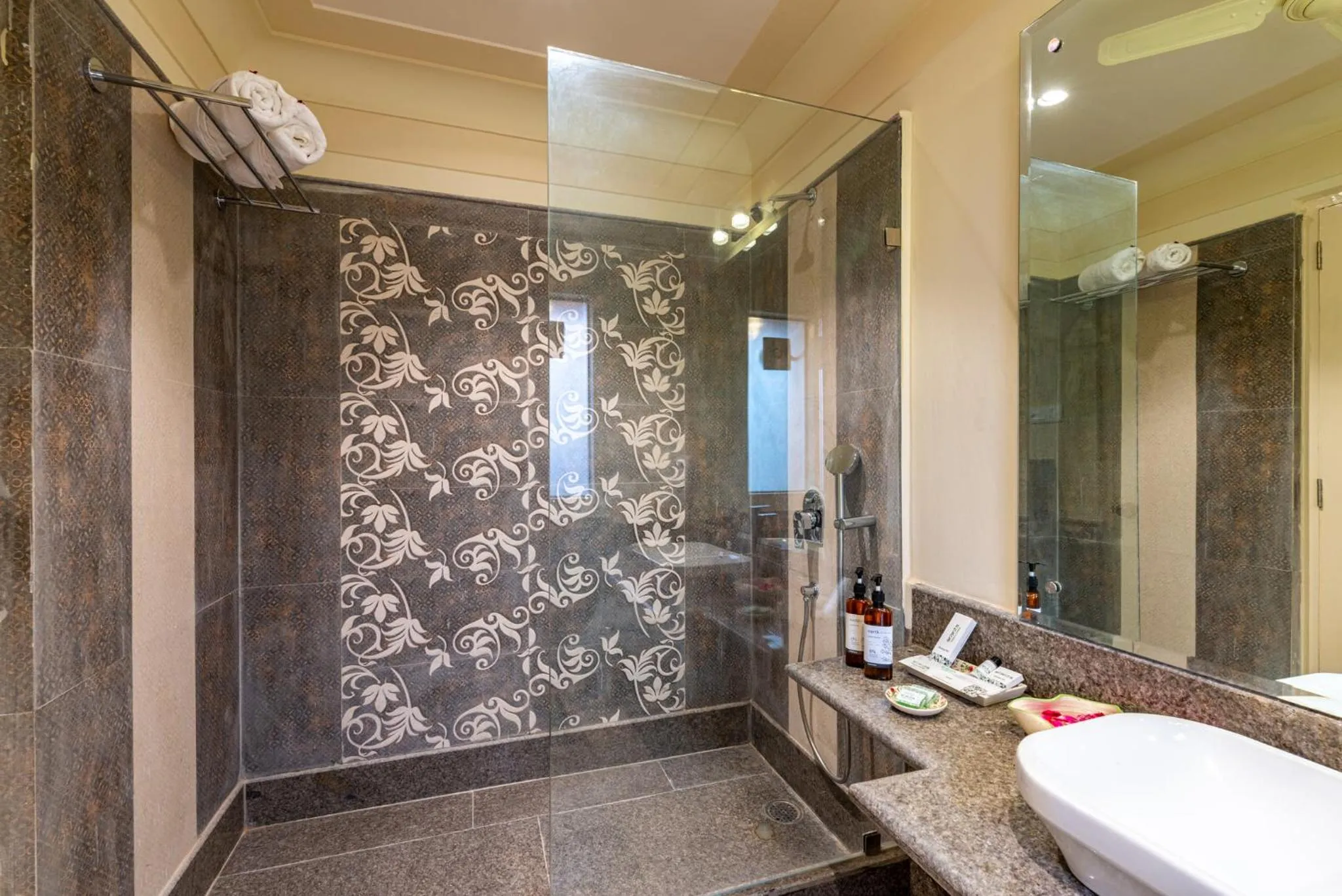 Bathroom in Anand Bagh Resort & Spa by Ananta