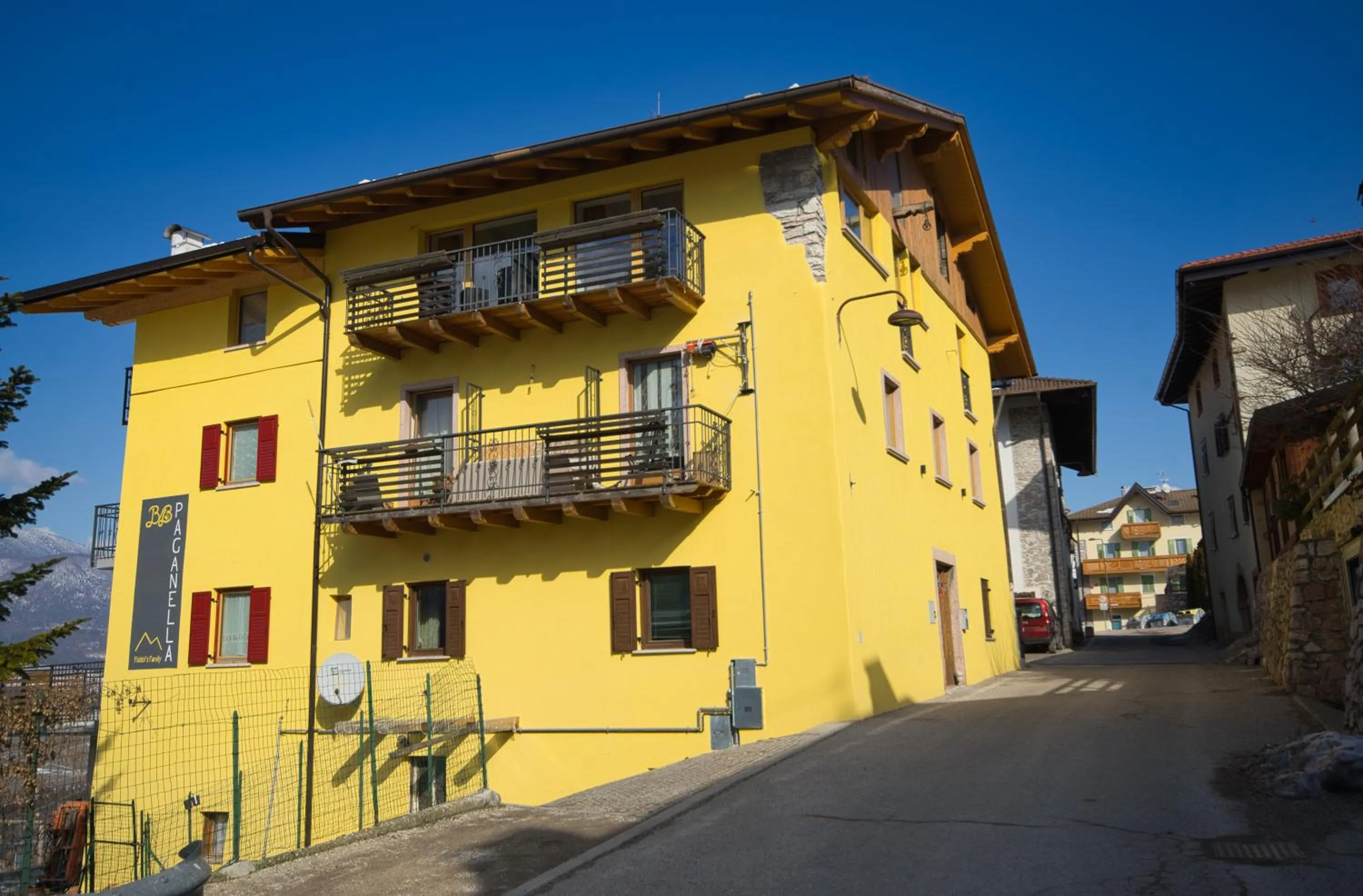 Property building in B&B Paganella Relax and Gourmet