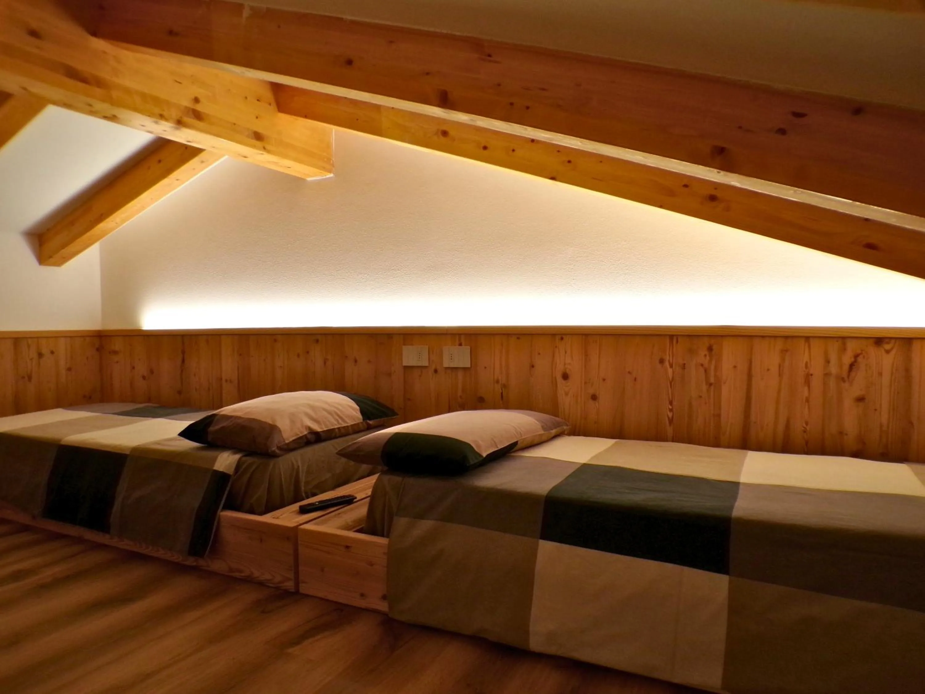 Bed in B&B Paganella Relax and Gourmet