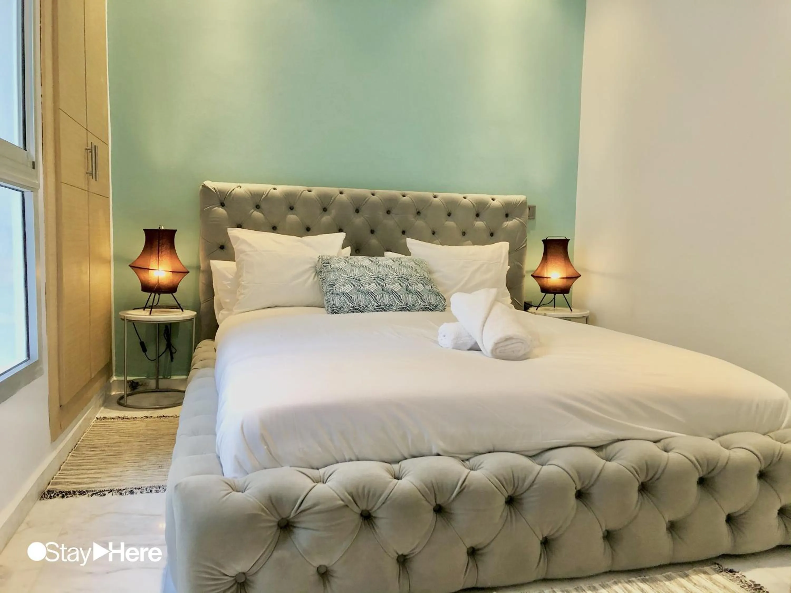Bedroom, Bed in Stayhere Rabat - Agdal 2 - Classic Residence