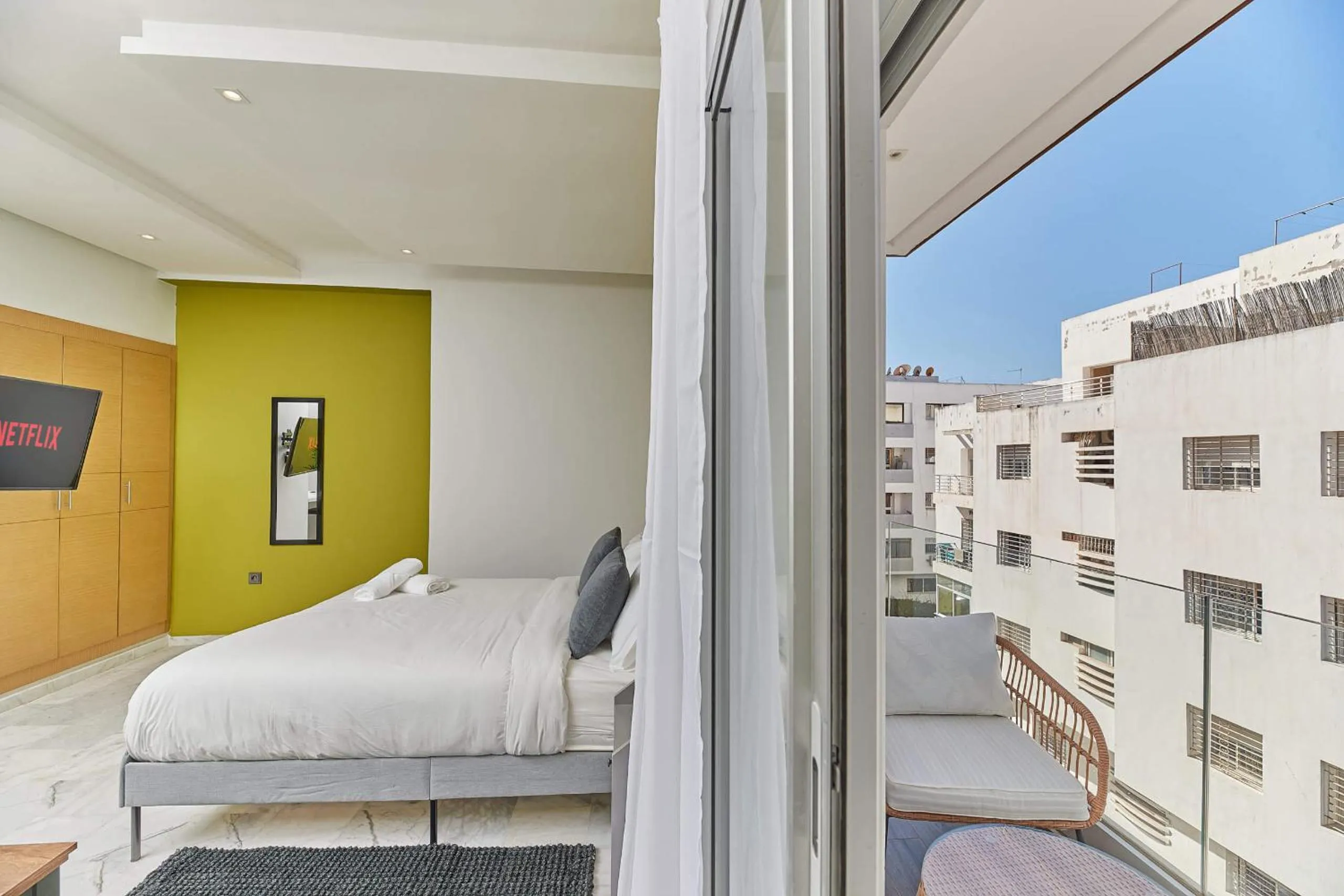 Bed in Stayhere Rabat - Agdal 2 - Classic Residence