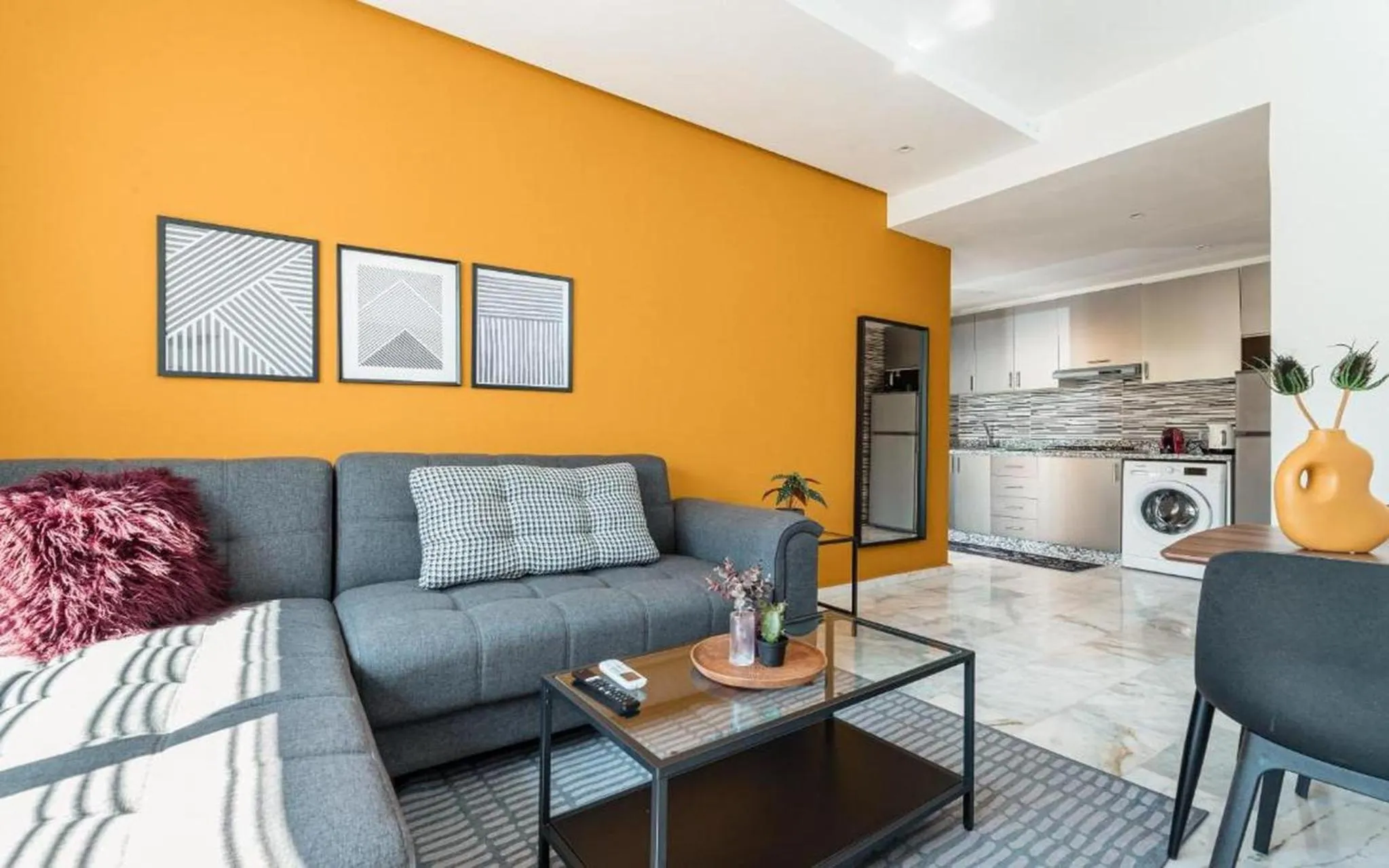 Living room in Stayhere Rabat - Agdal 2 - Classic Residence