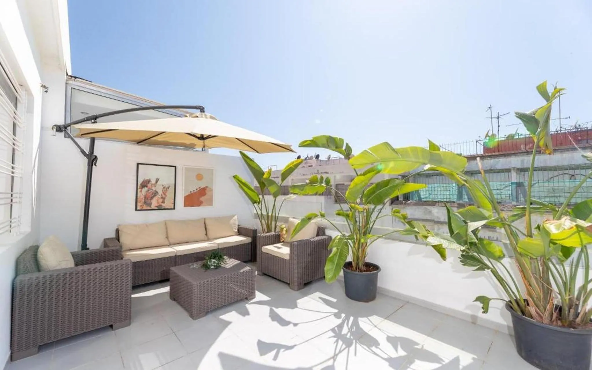 Balcony/Terrace in Stayhere Rabat - Agdal 2 - Classic Residence