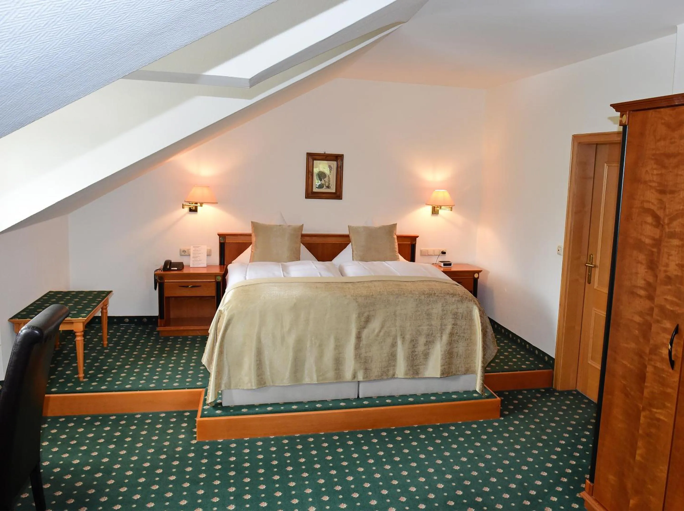 Bedroom in ASLAN Kurpark Villa Olsberg