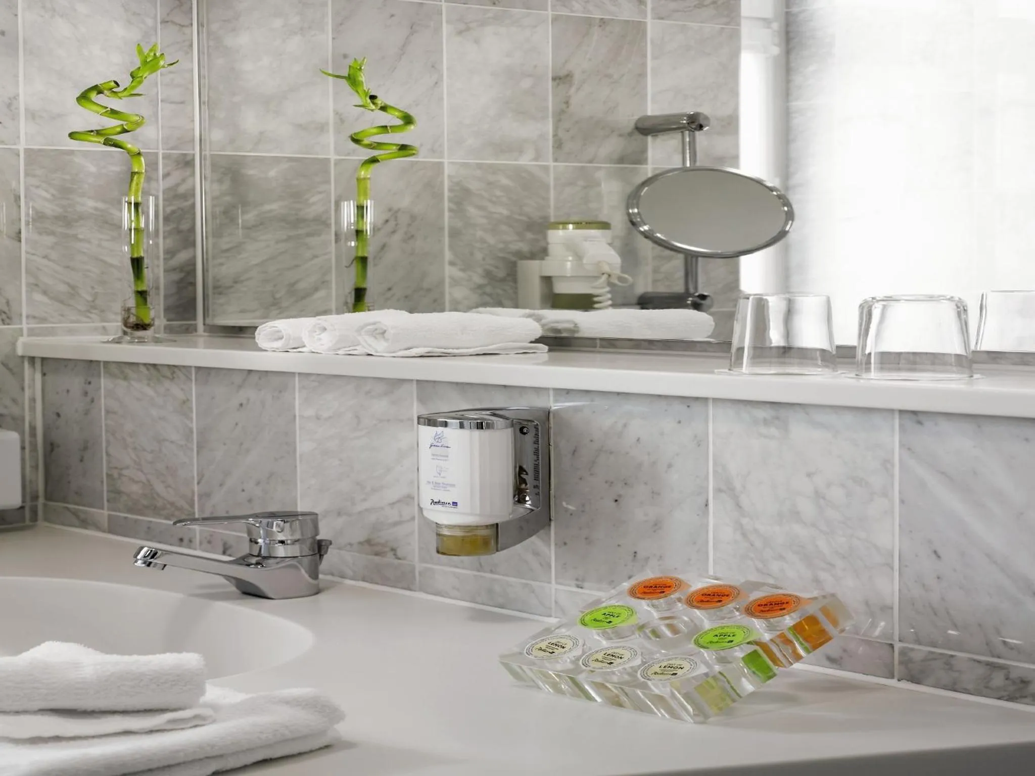 Bathroom in Radisson Blu Hotel Halle-Merseburg